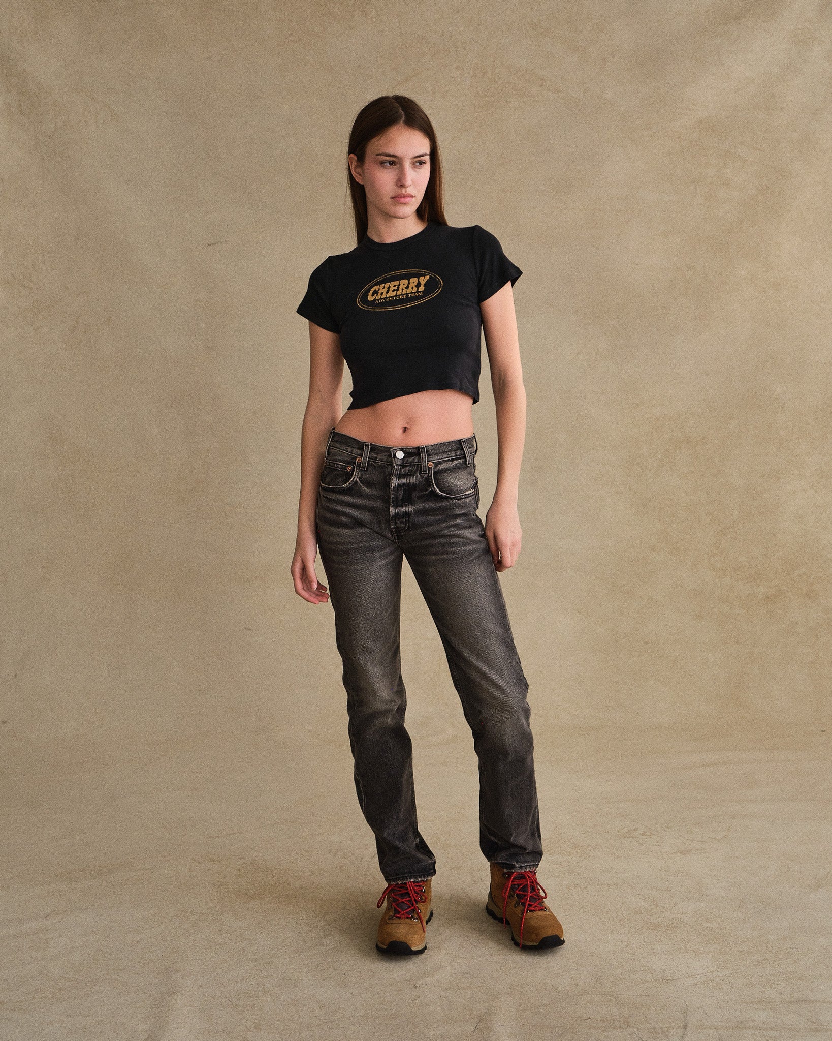 Adventure Team Baby Tee (Black) - Image 4