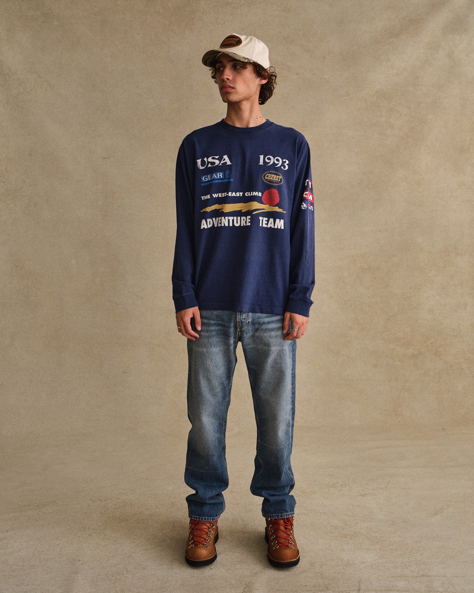 Adventure Team L/S T-Shirt (Navy) - Image 6