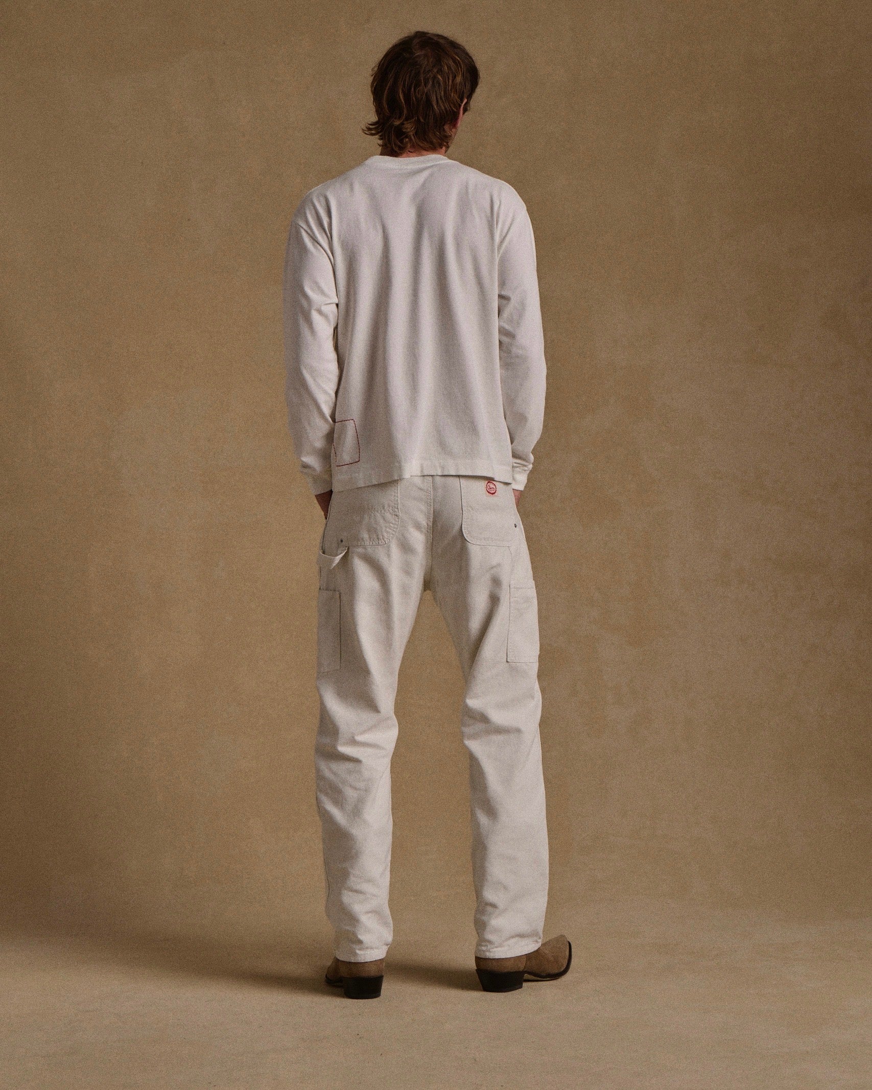 Classic Canvas Double Knee (White) - Image 5