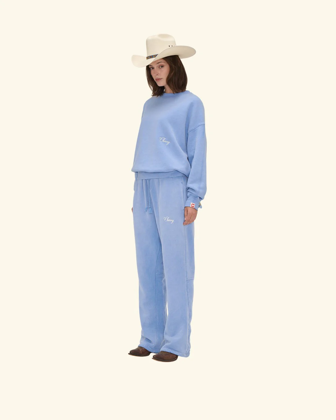 American Classic Sweatpants (Sun Faded Blue) - Image 5