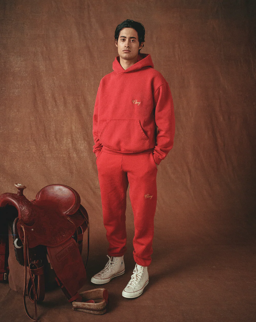 American Classic Sweatpants (Cardinal) - Image 3