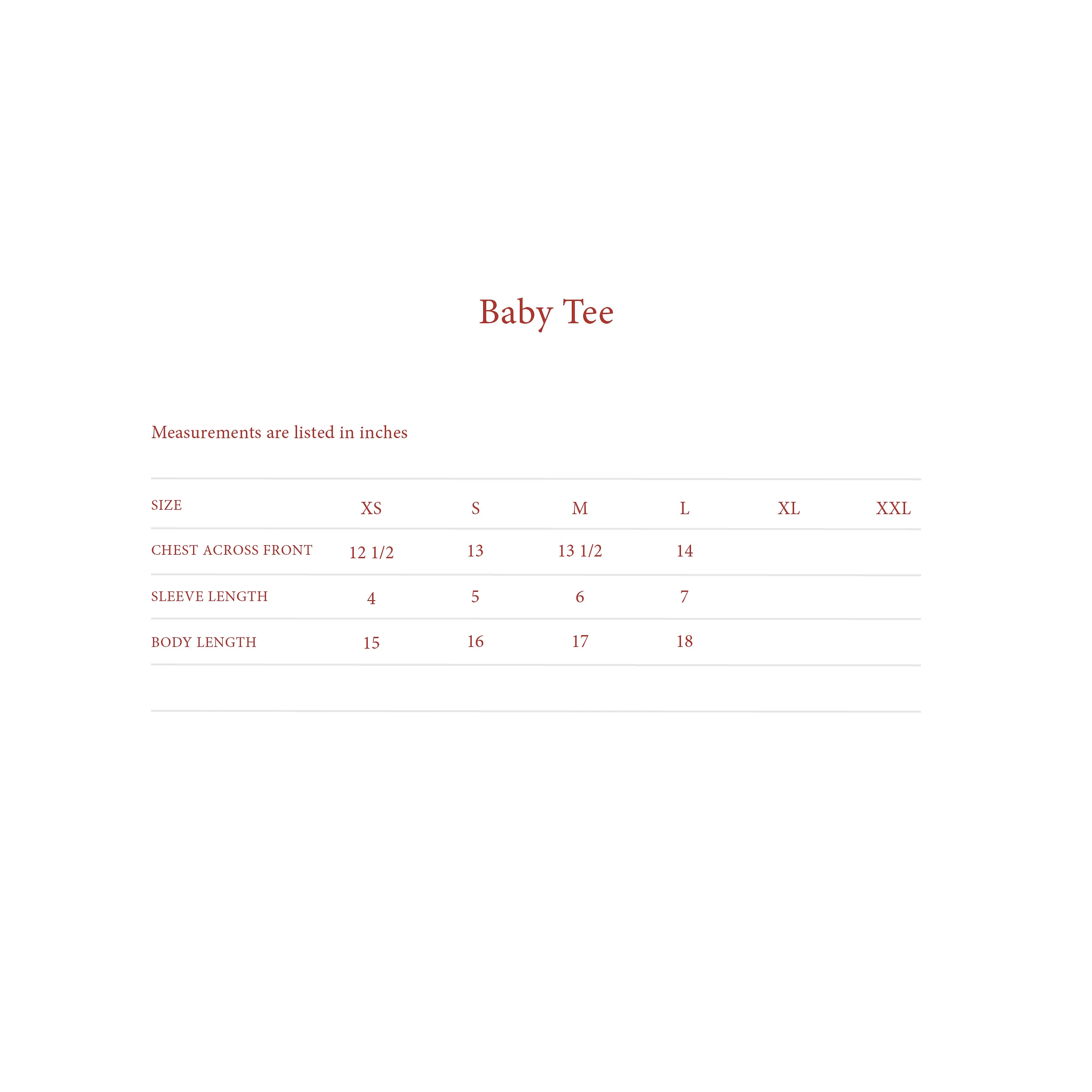 Basic Baby Tee (White) - Image 5
