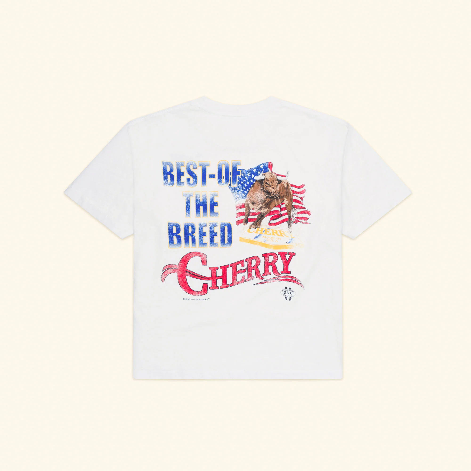 Best Of The Breed Classic Pocket T-Shirt (Vintage White) - Image 4