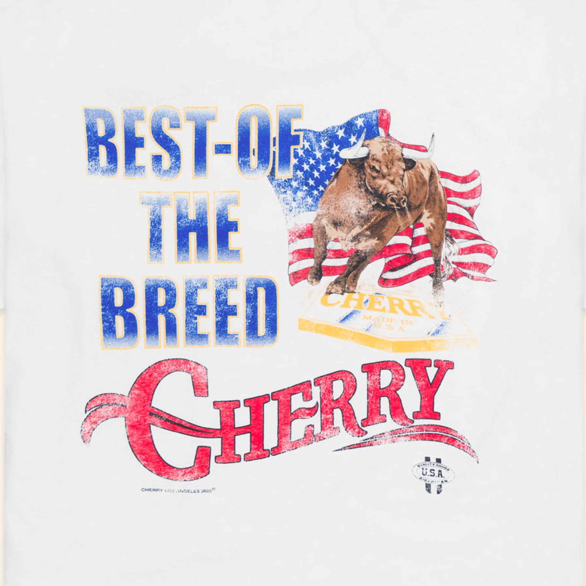 Best Of The Breed Classic Pocket T-Shirt (Vintage White) - Image 5