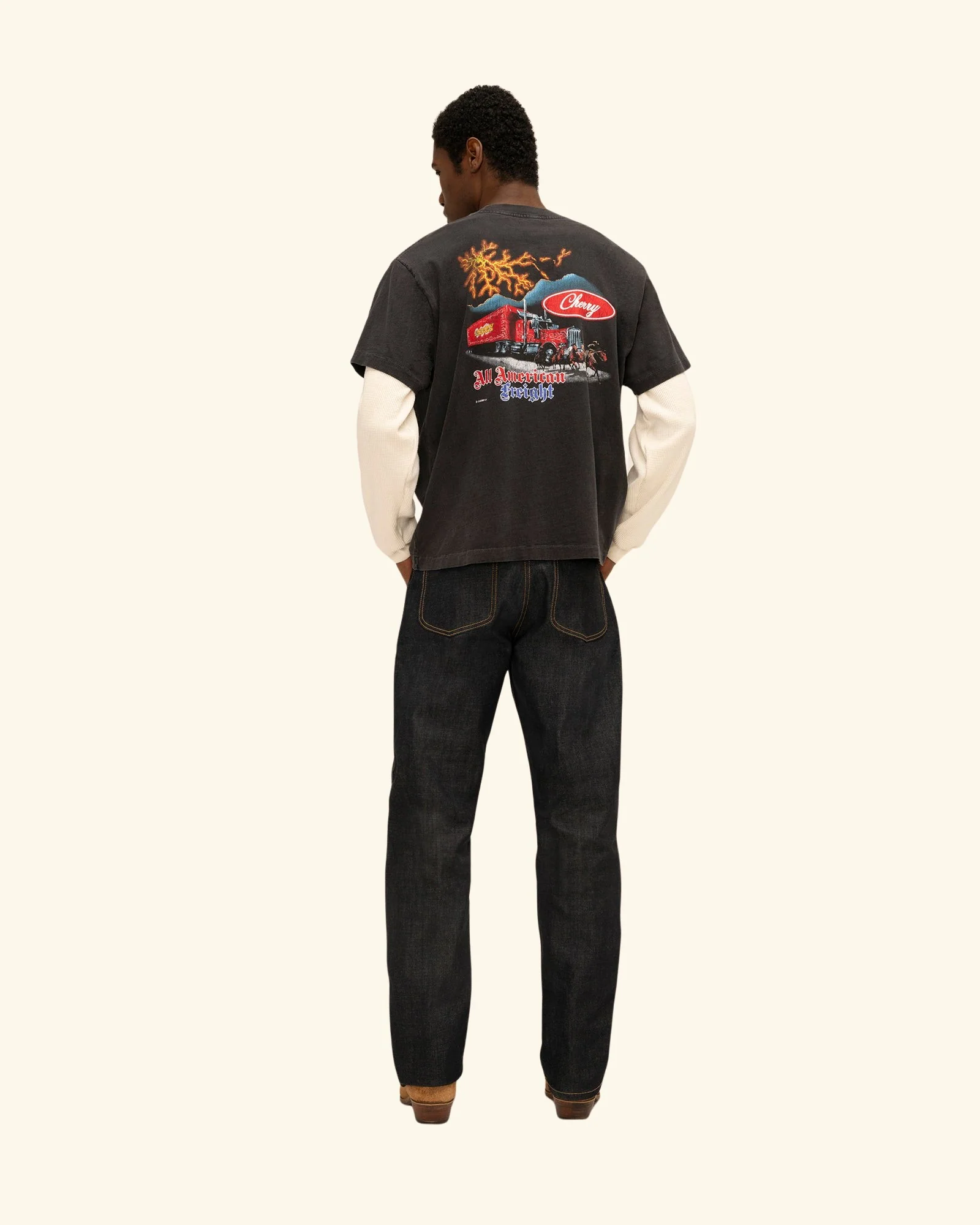 Truck Boxy Pocket Thermal L/S Tee - Image 3