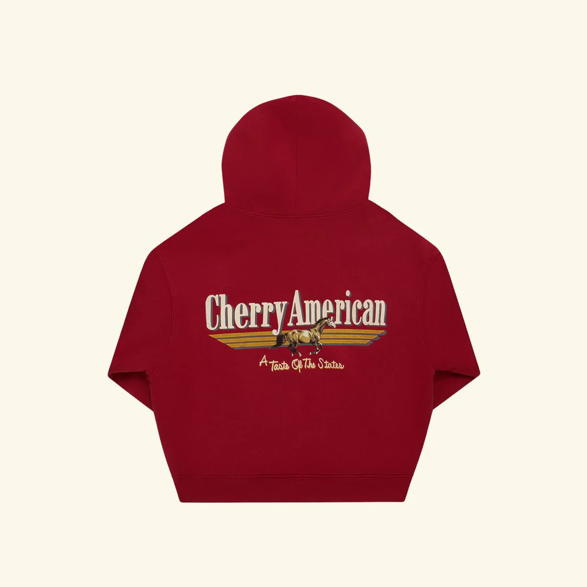 Thermal Zip Up Hoodie (Sun Faded Red) - Image 2