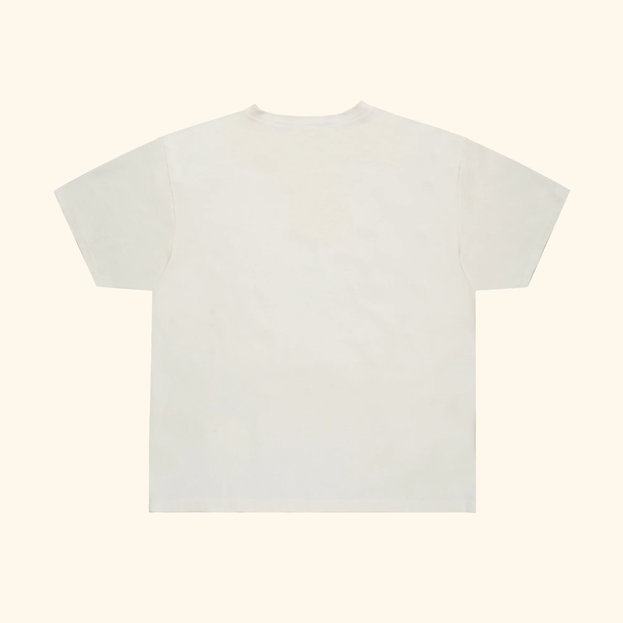 Cherry American Henley T-Shirt (Vintage White) - Image 2