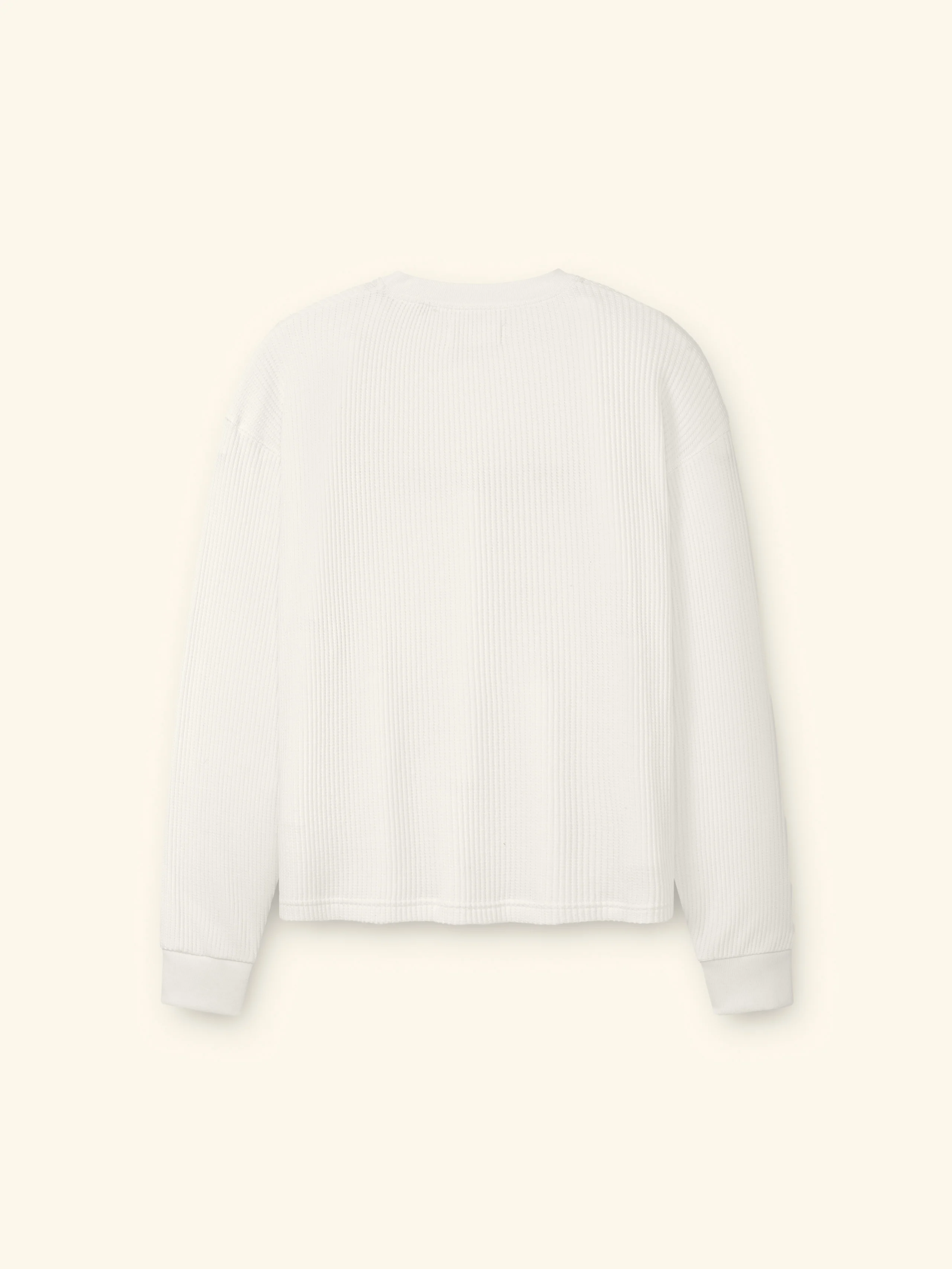 Chevron Logo Longsleeve Thermal (Natural) - Image 4
