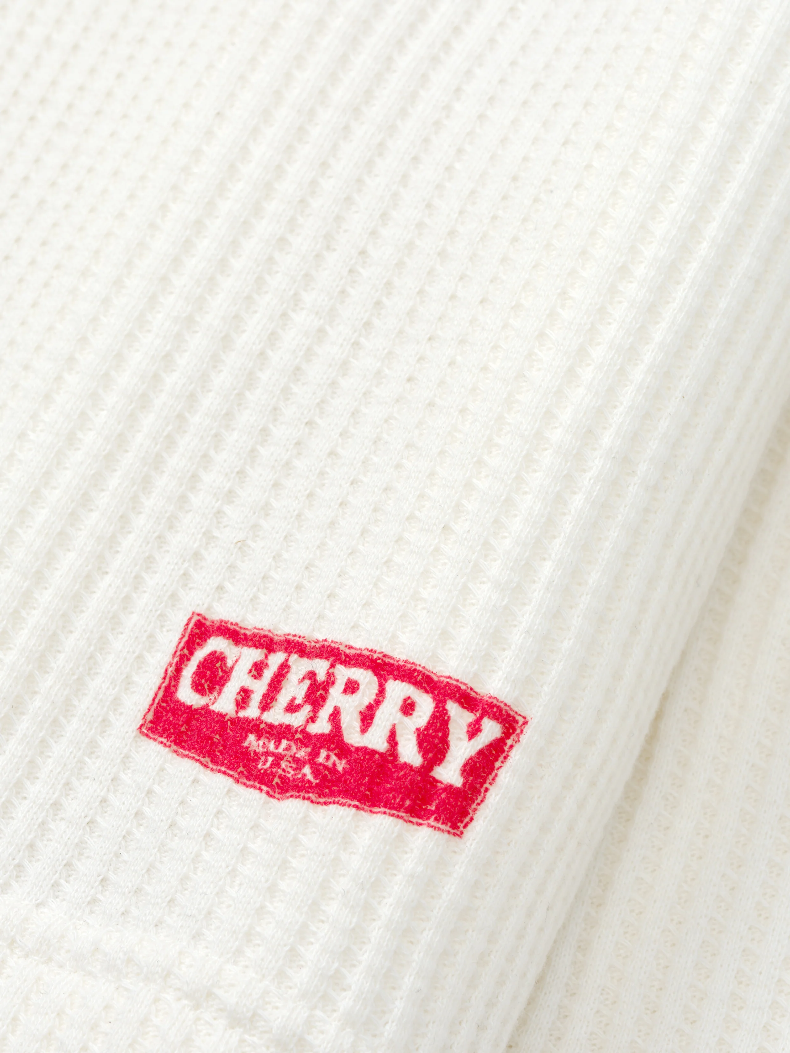 Chevron Logo Longsleeve Thermal (Natural) - Image 5