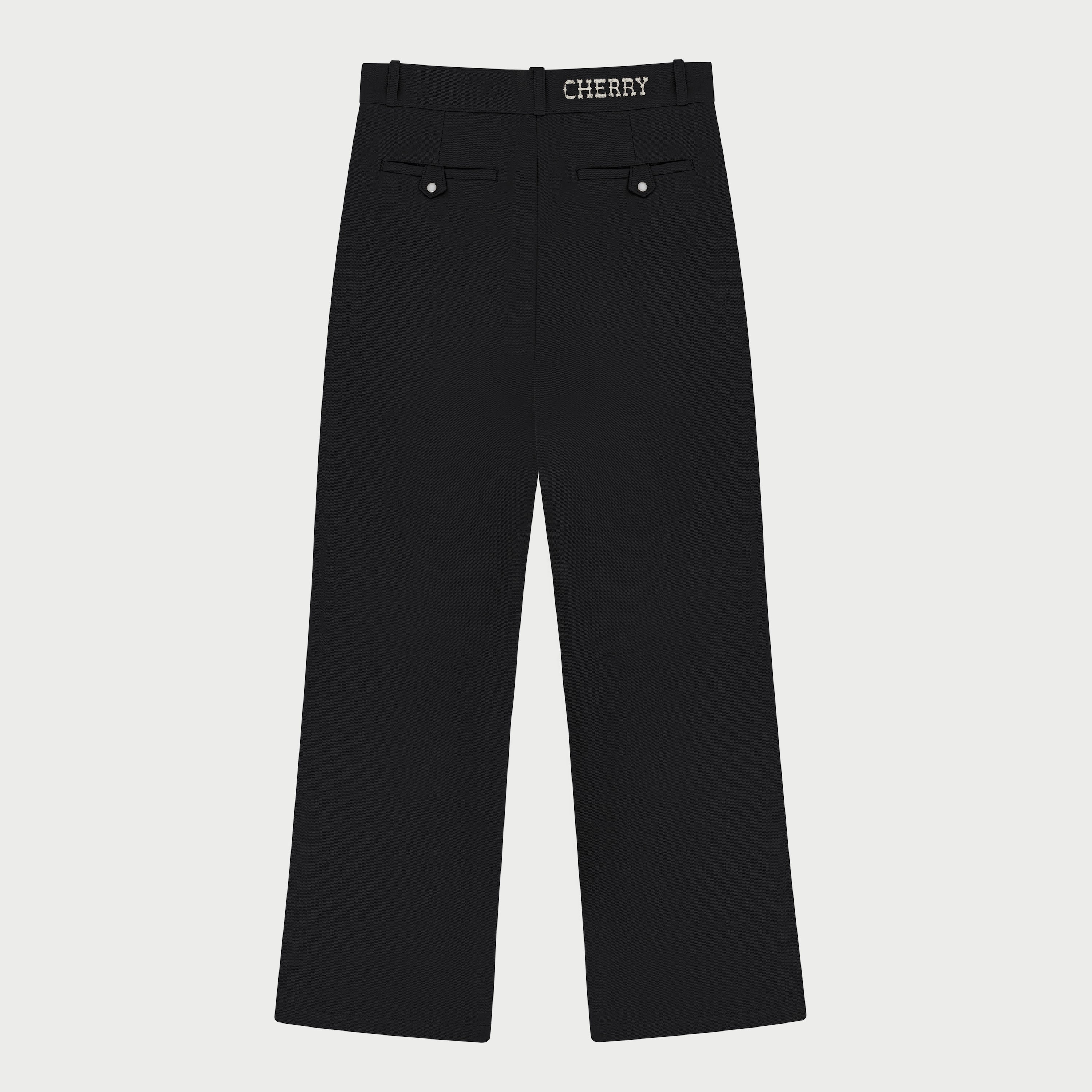 Western Chino Pants (Black) - Image 3