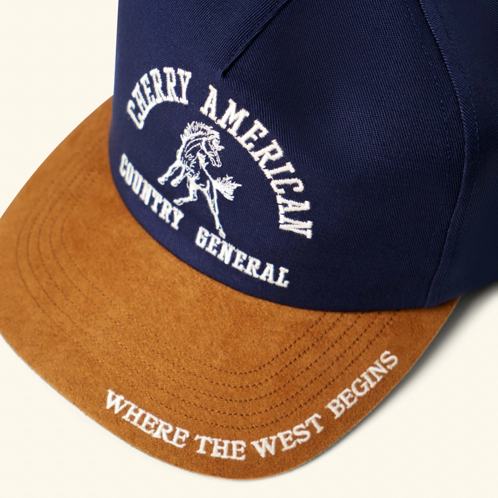 Country General 5 Panel Hat (Navy) - Image 3