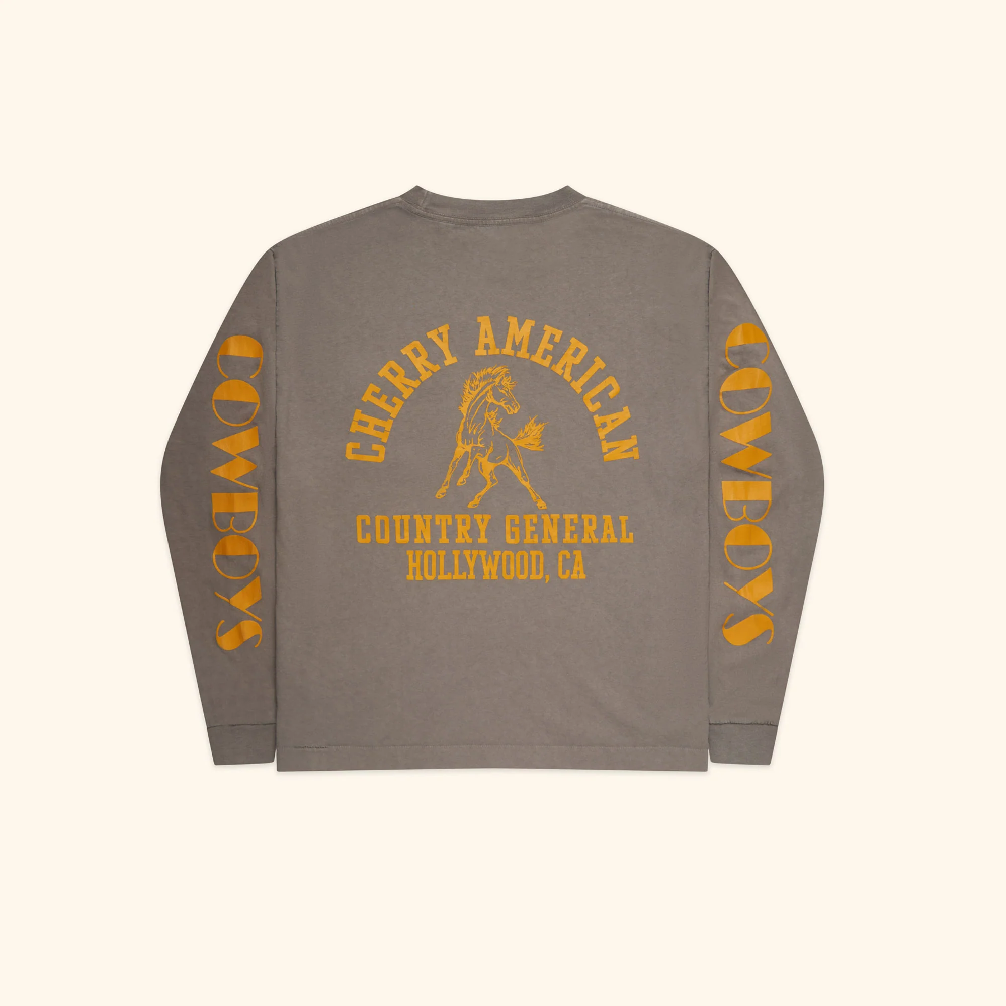 Cowboys Longsleeve Pocket T-Shirt (Steel) - Image 5