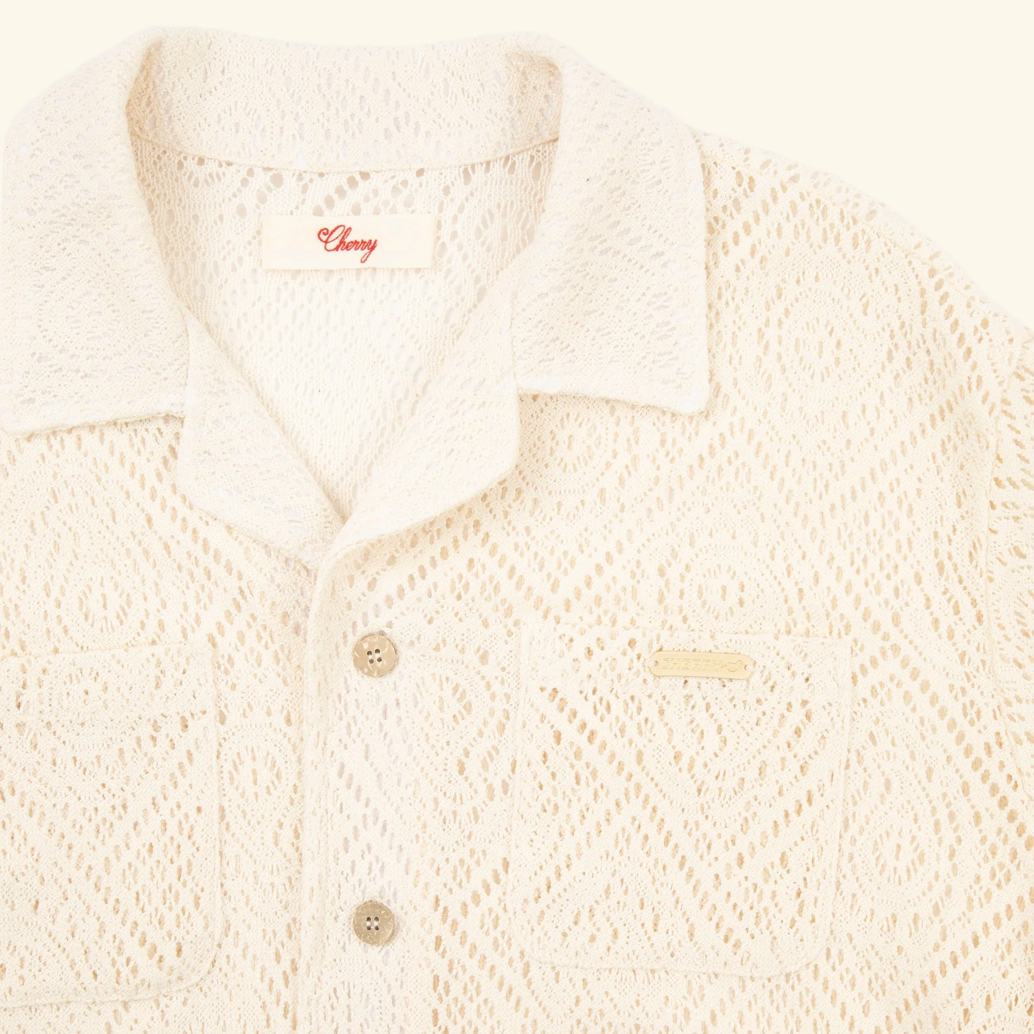Crochet Lace Shirt - Image 6