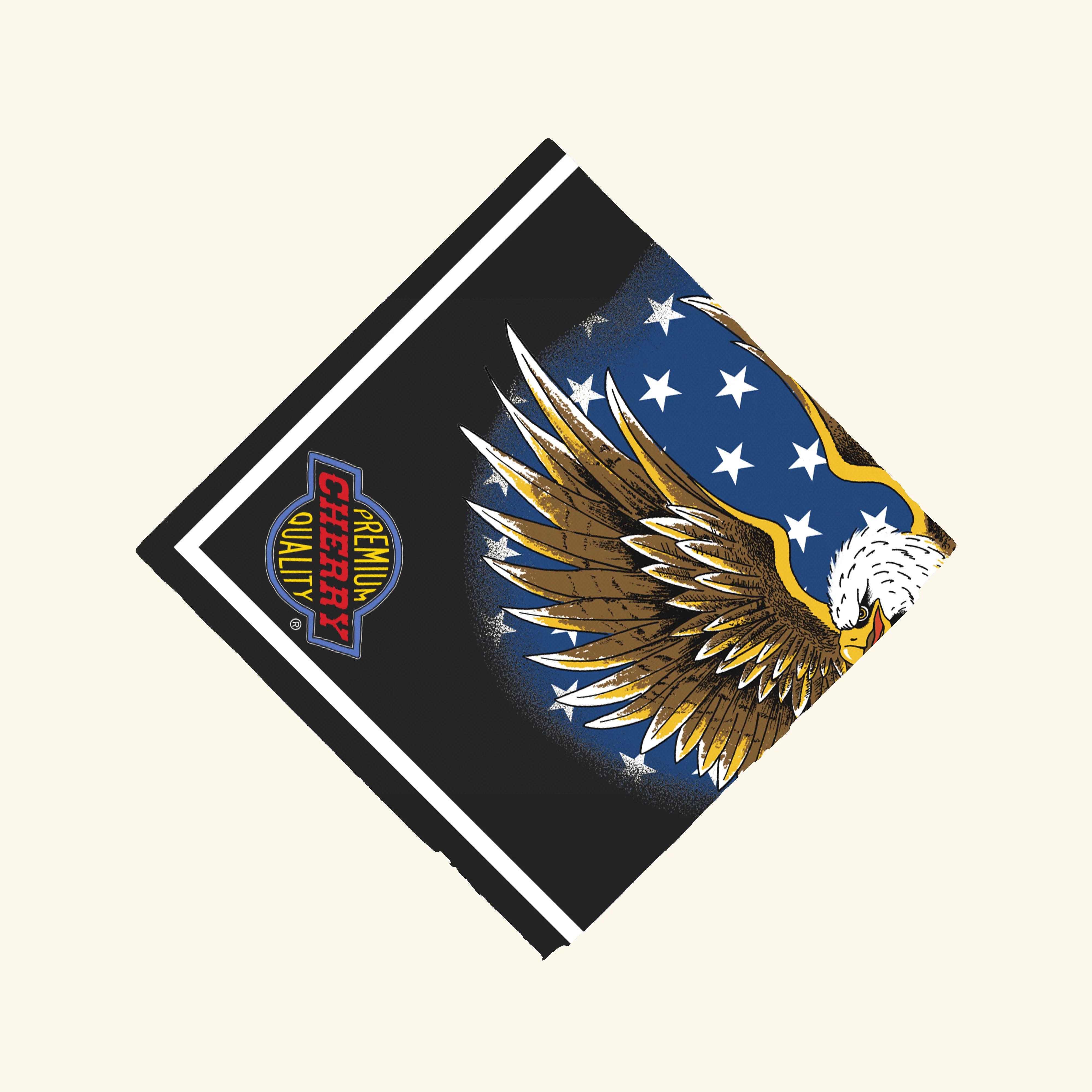 Eagle Bandana (Black) - Image 2