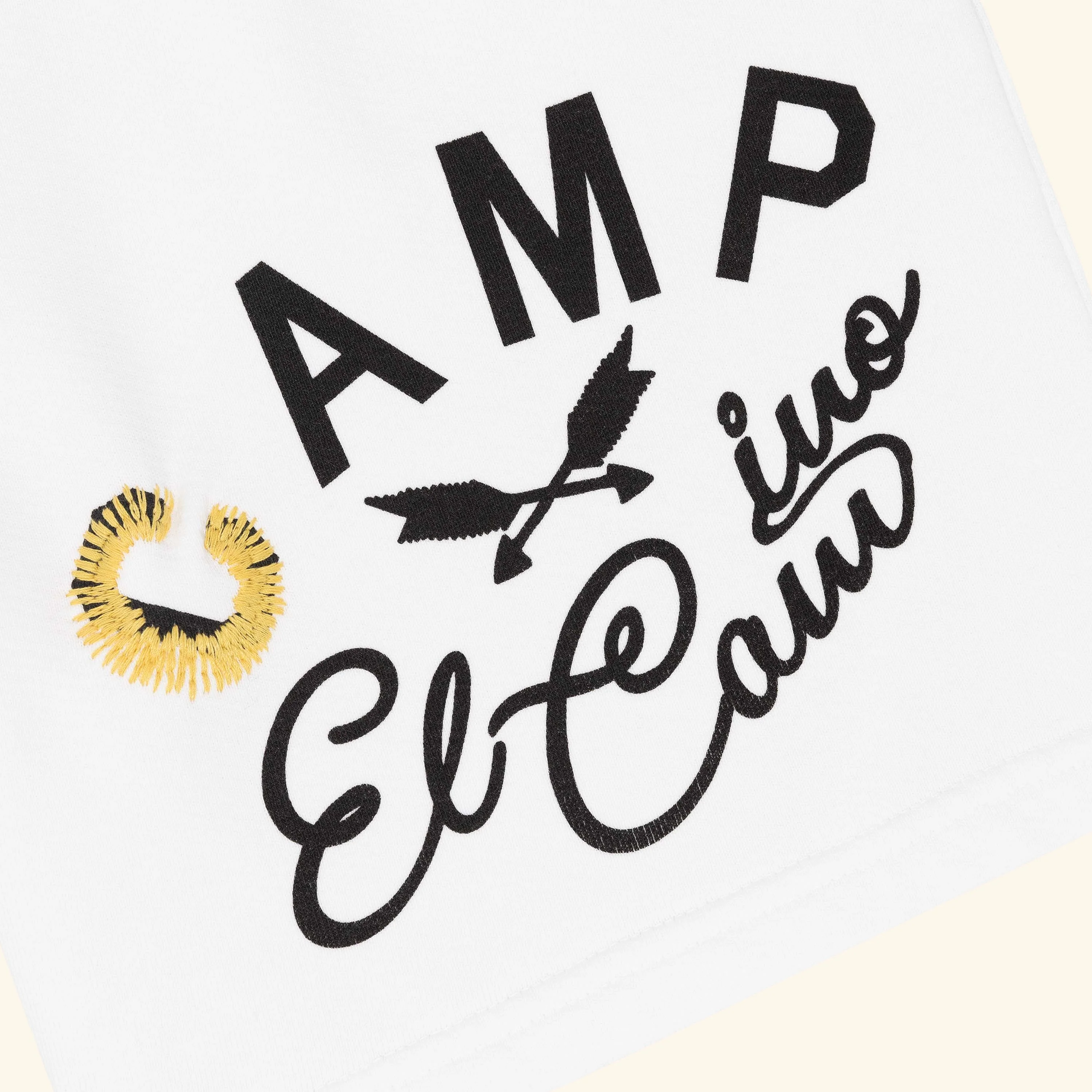 El Cam Sweatshorts (White) - Image 3