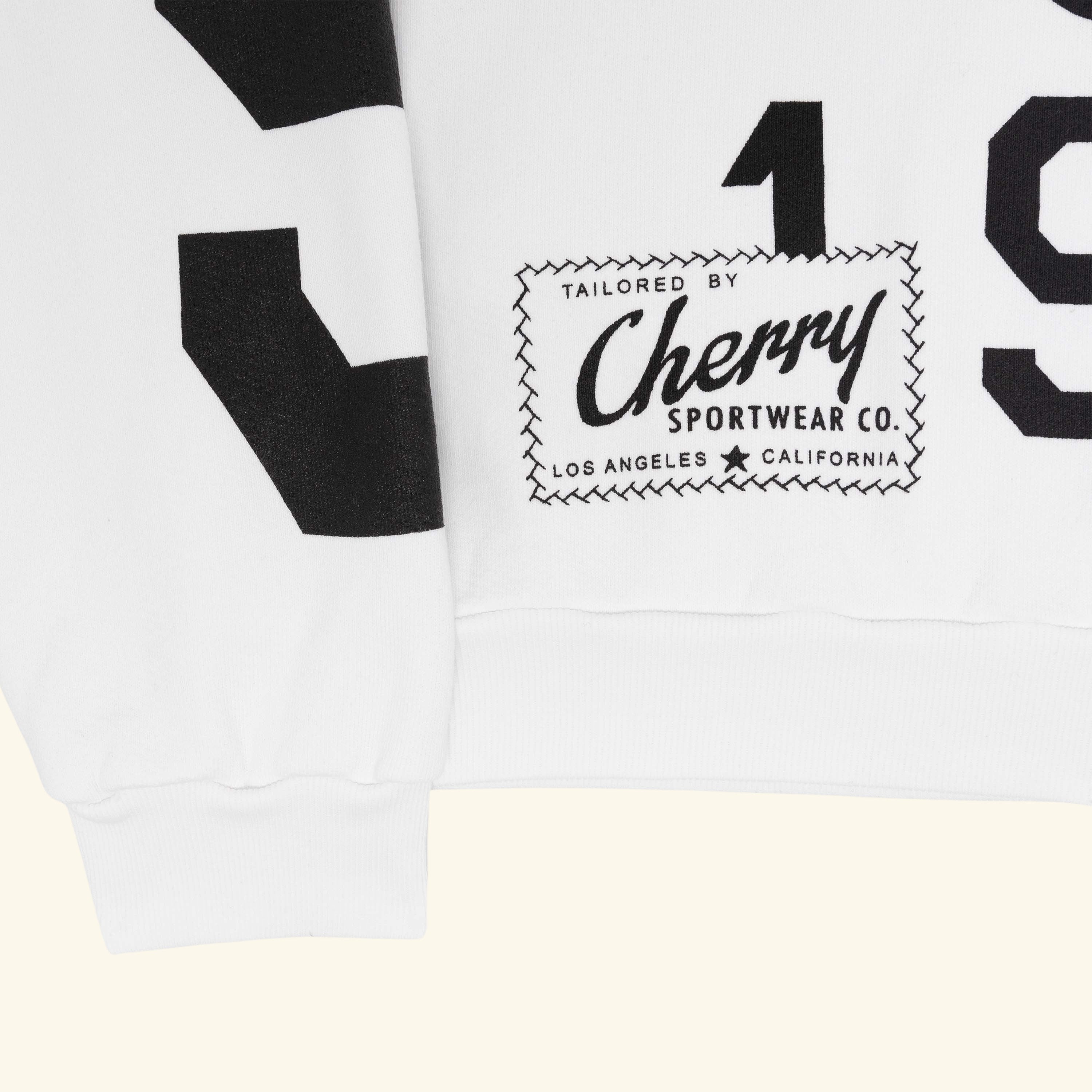 El Cam Midweight Crewneck (White) - Image 3