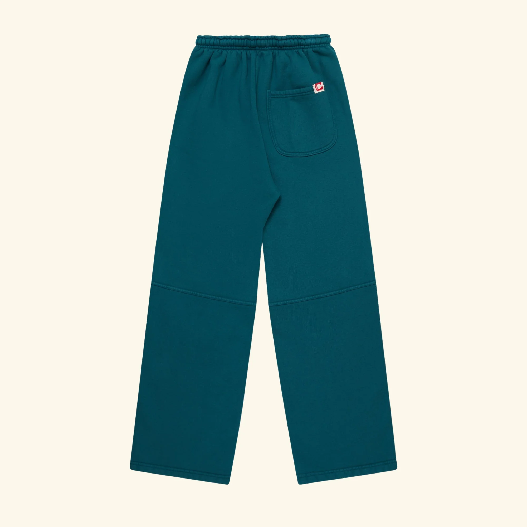 Embroidered Frontier Parachute Sweatpants (Emerald) - Image 3