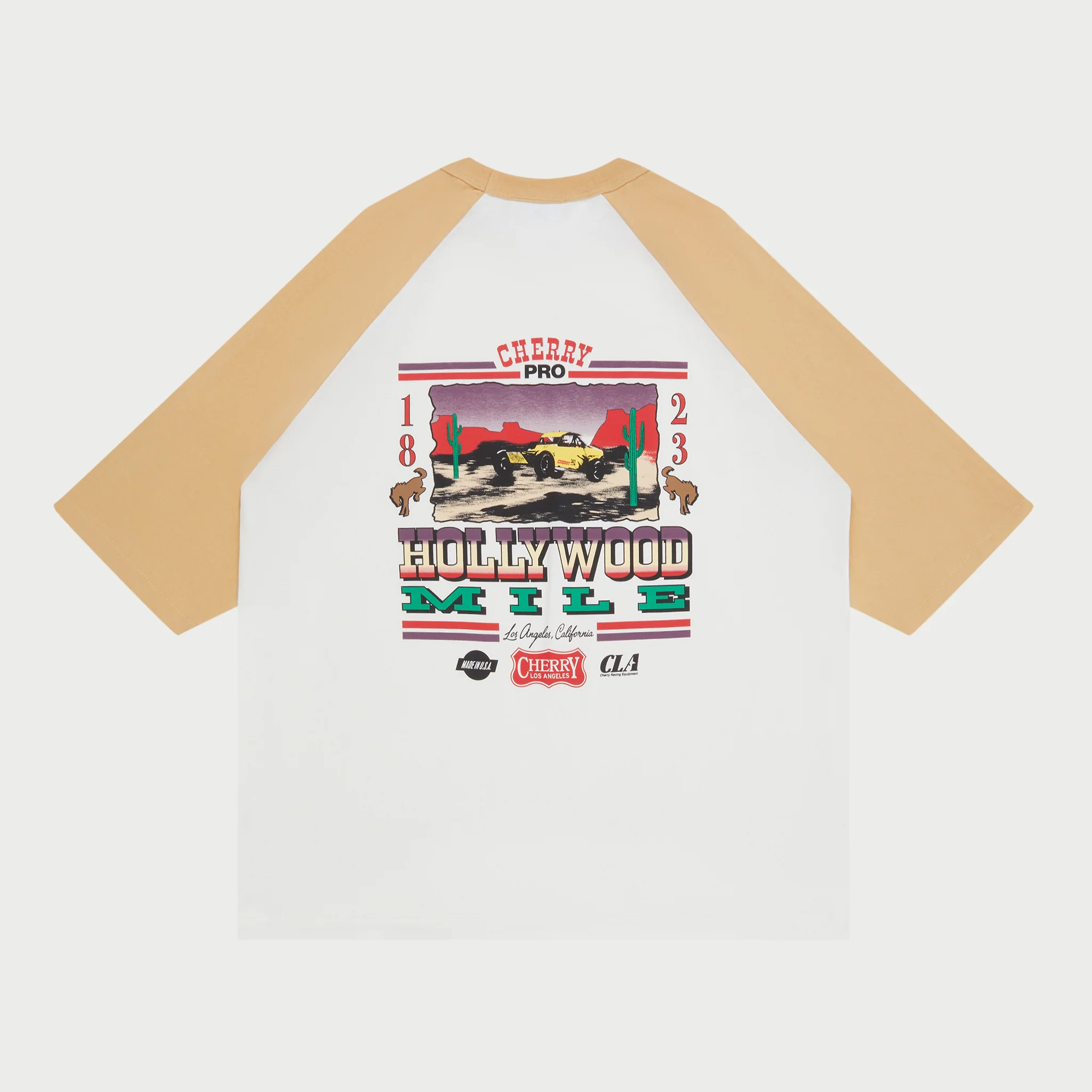 Hollywood Mile Baseball Tee