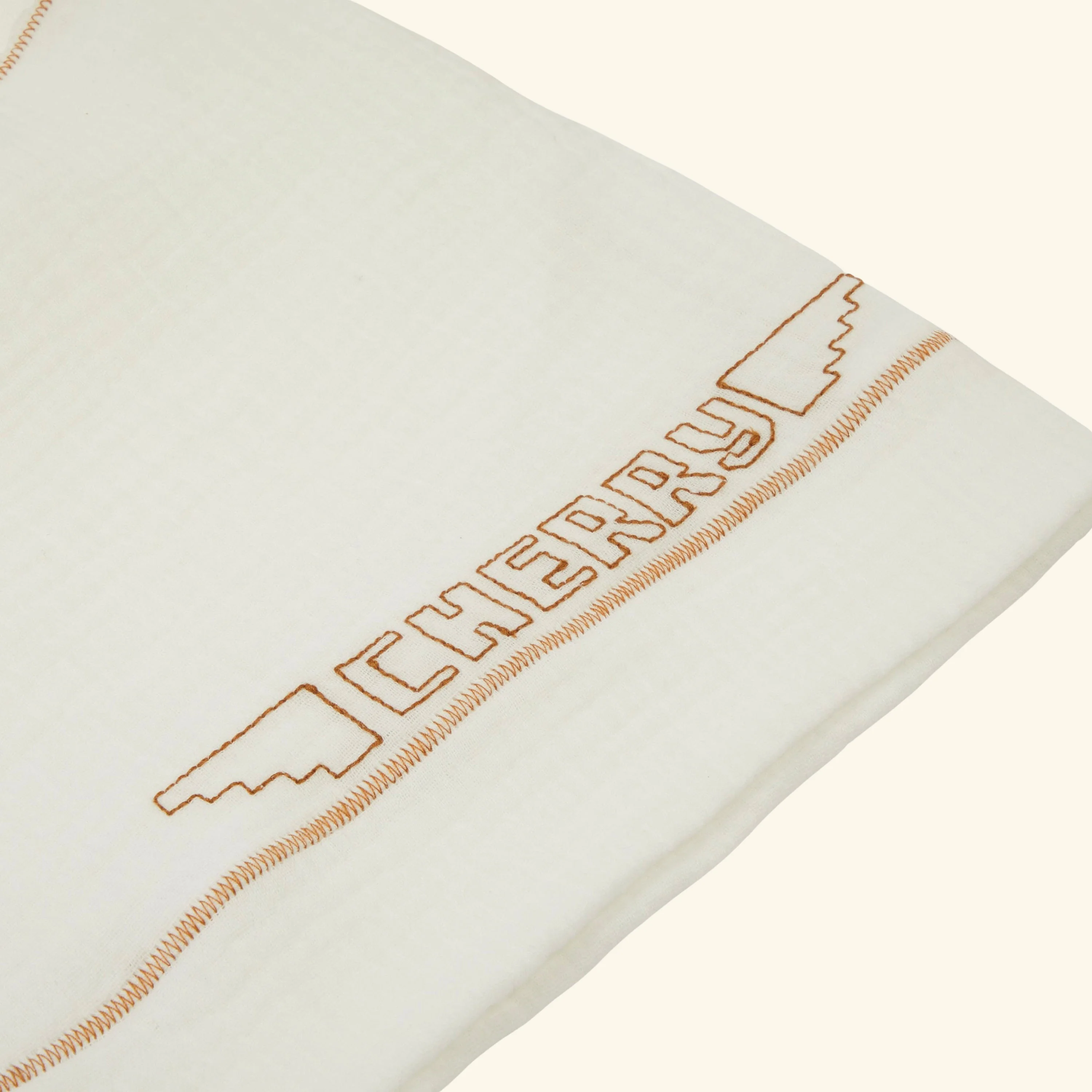Embroidered Vacation Shorts (White) - Image 5