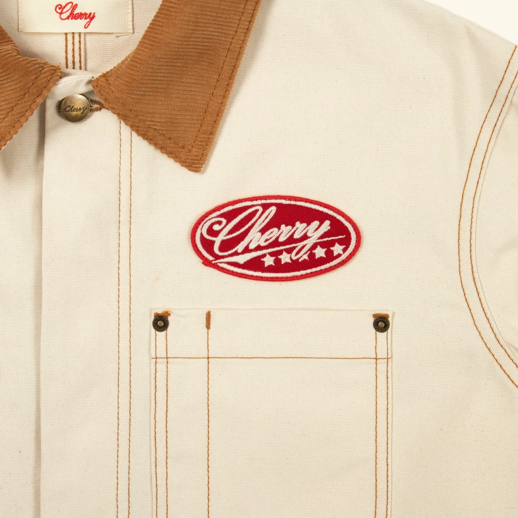 Meyers Manx Canvas Mechanic Jacket (Natural) - Image 4