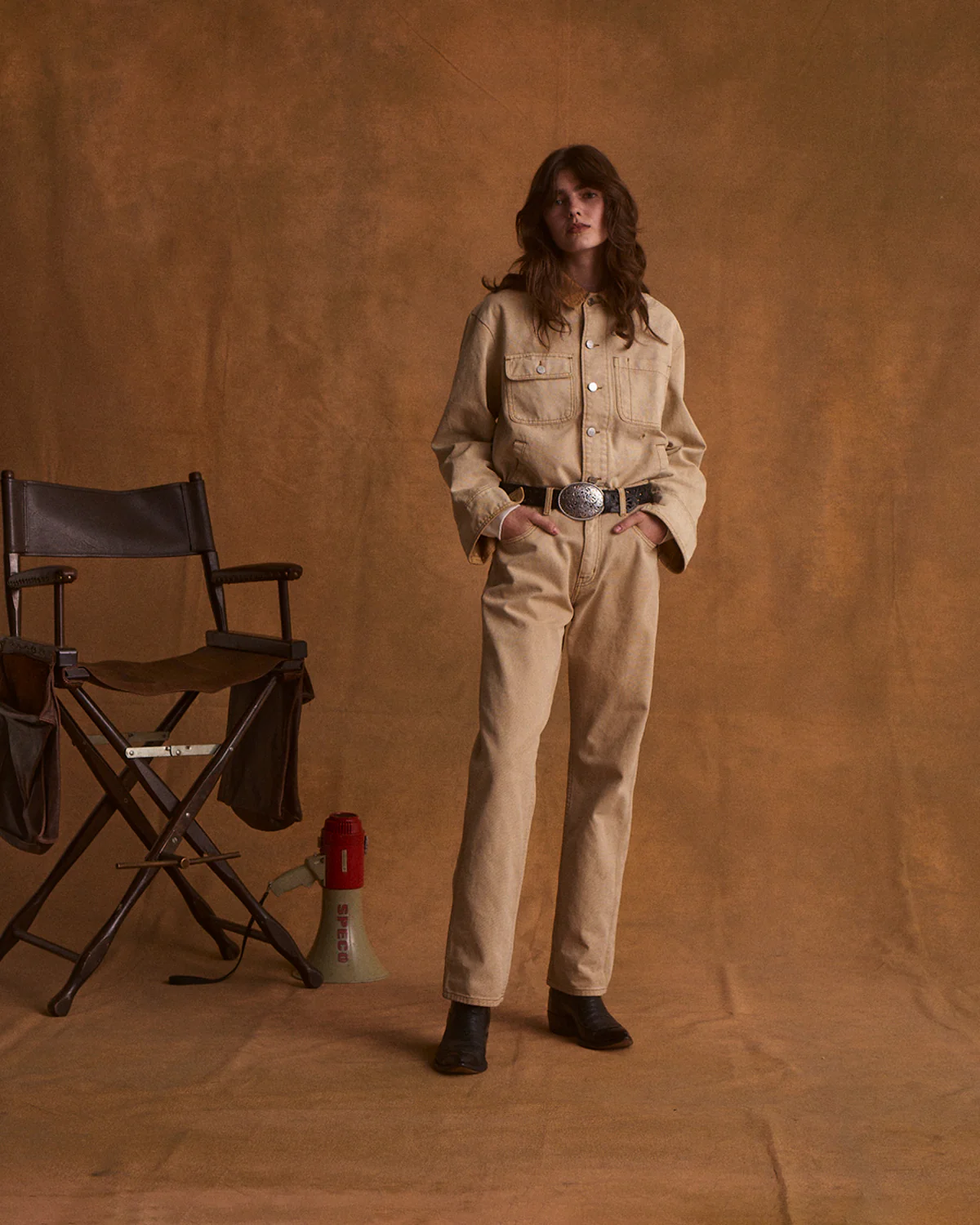 Canvas Mechanic Jacket (Sand) - Image 4