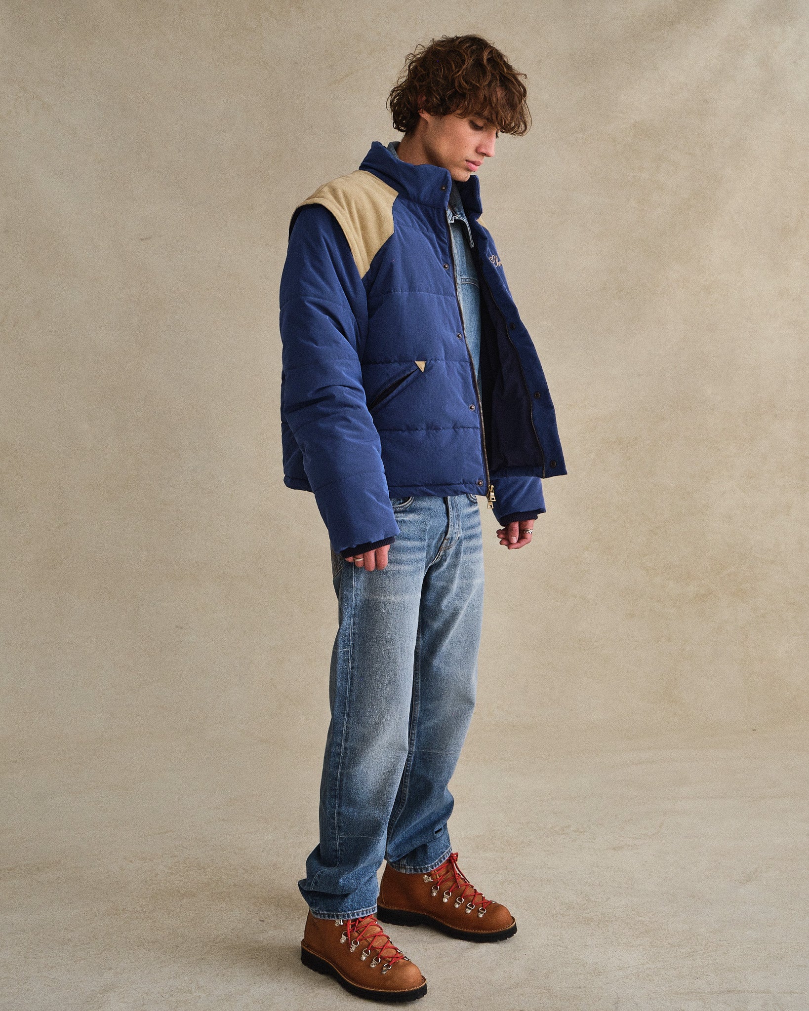 Mountain Puffer Jacket (Royal Blue) - Image 8