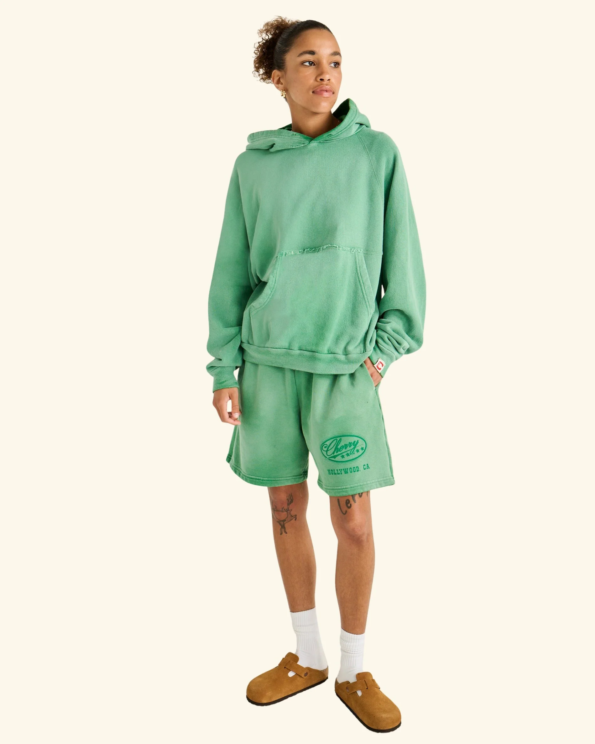 Vintage Classic Raglan Hoodie - Image 3