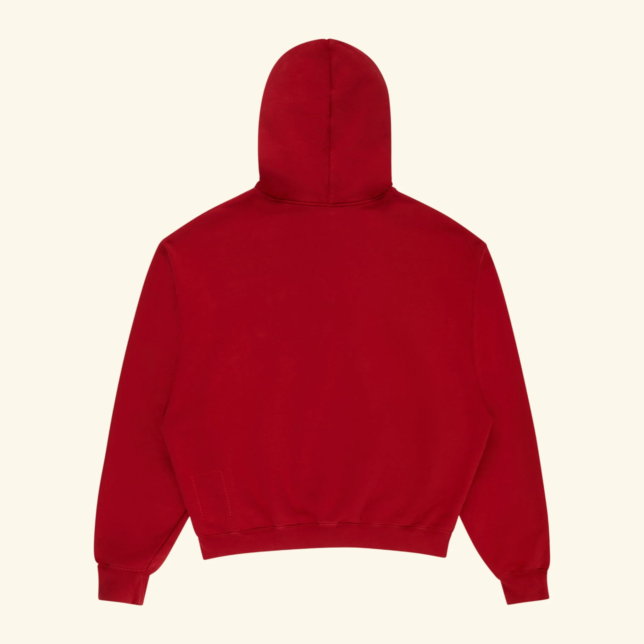 Outdoorsman Henley Hoodie (Red) - Image 3