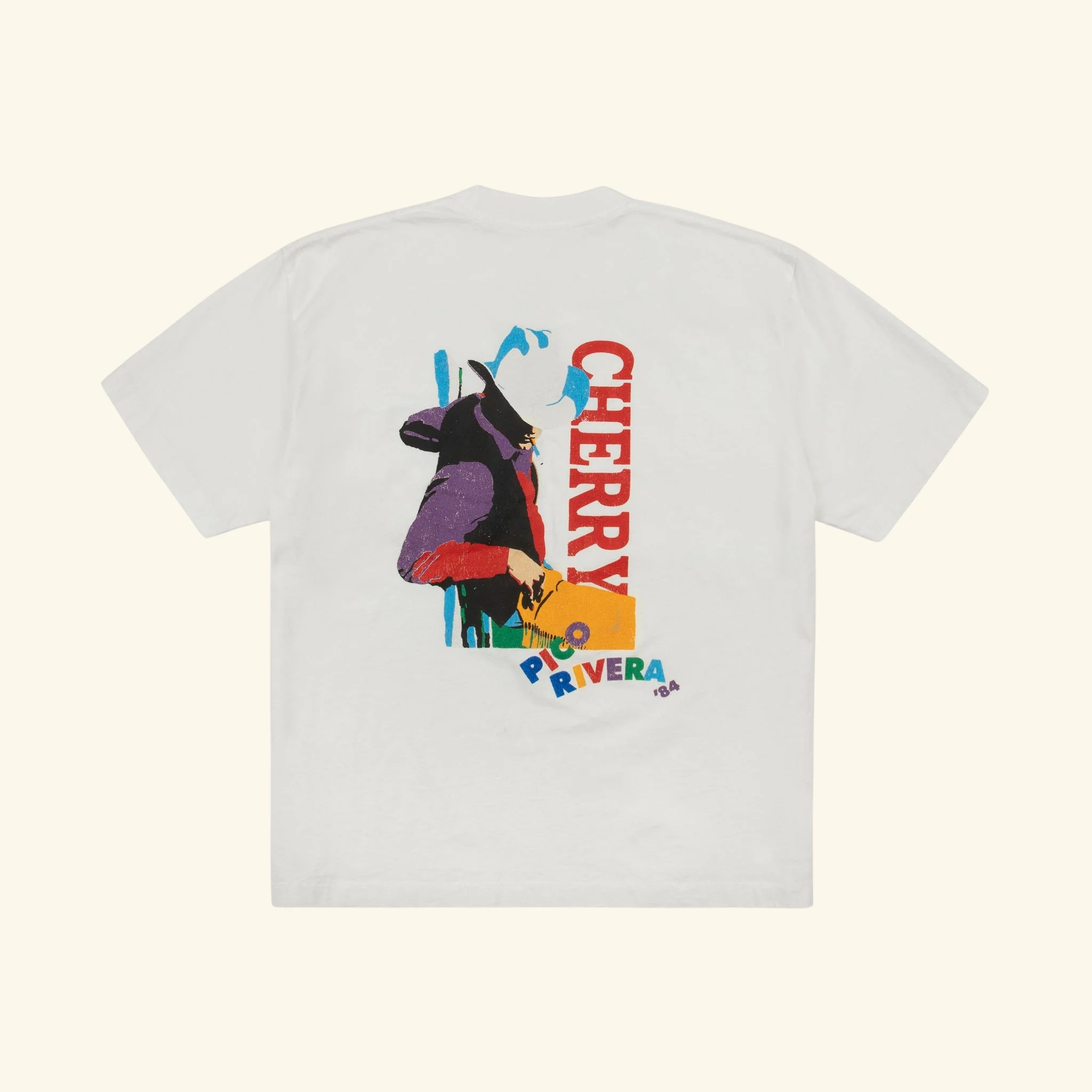 Pico Rivera Pocket T-Shirt (Vintage White) - Image 2