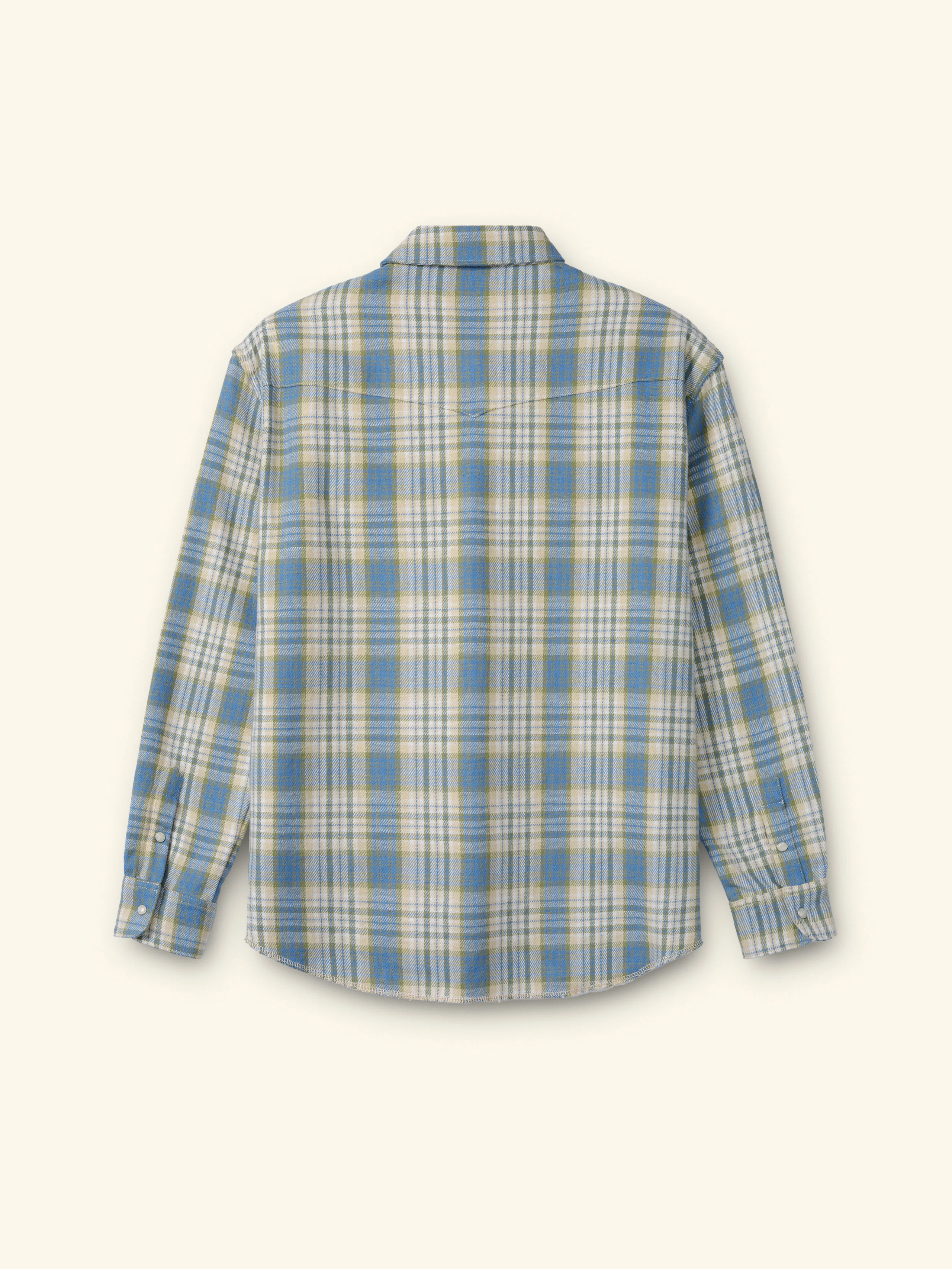Plaid Western Shirt - Image 5