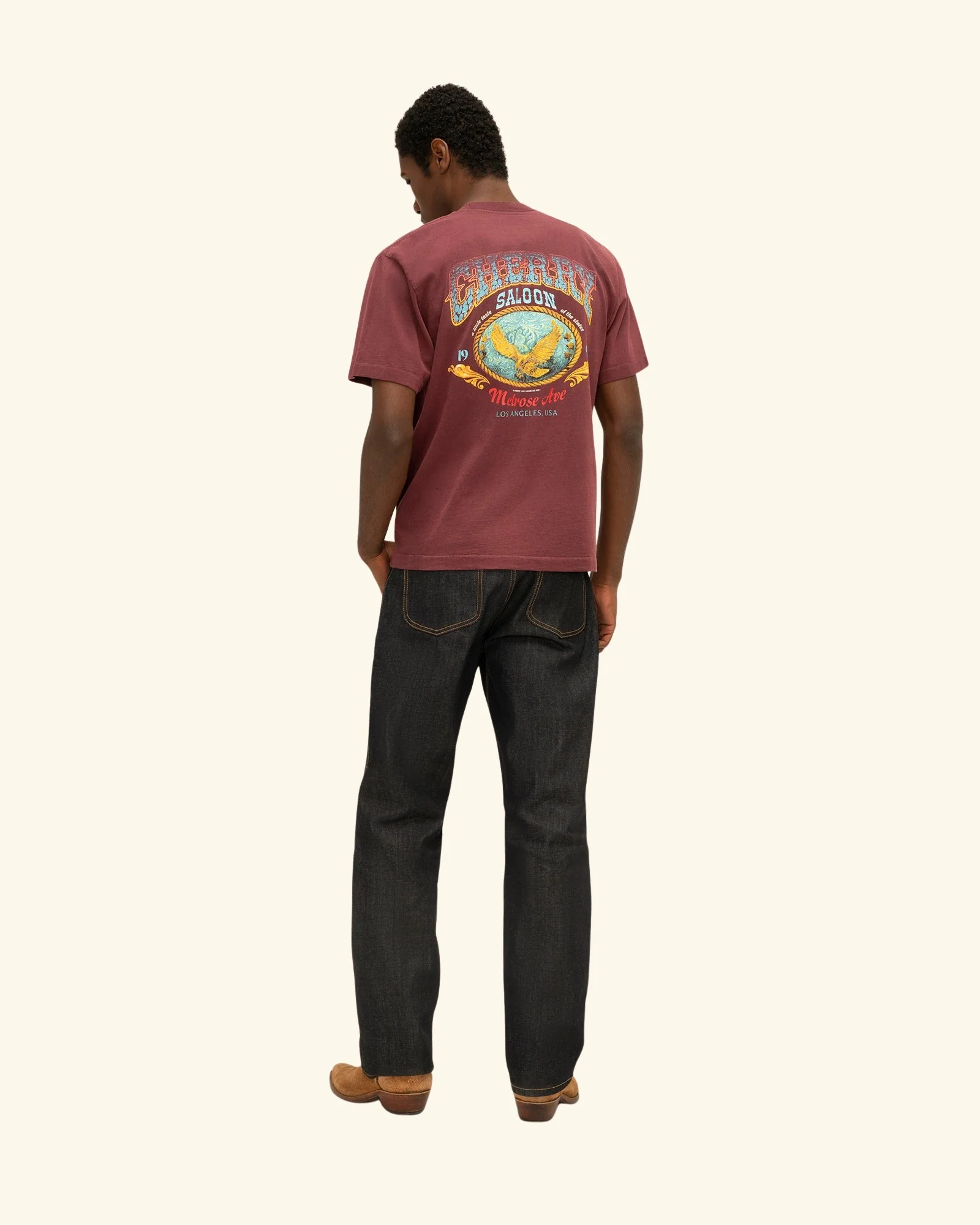Saloon Pocket T-Shirt - Image 2