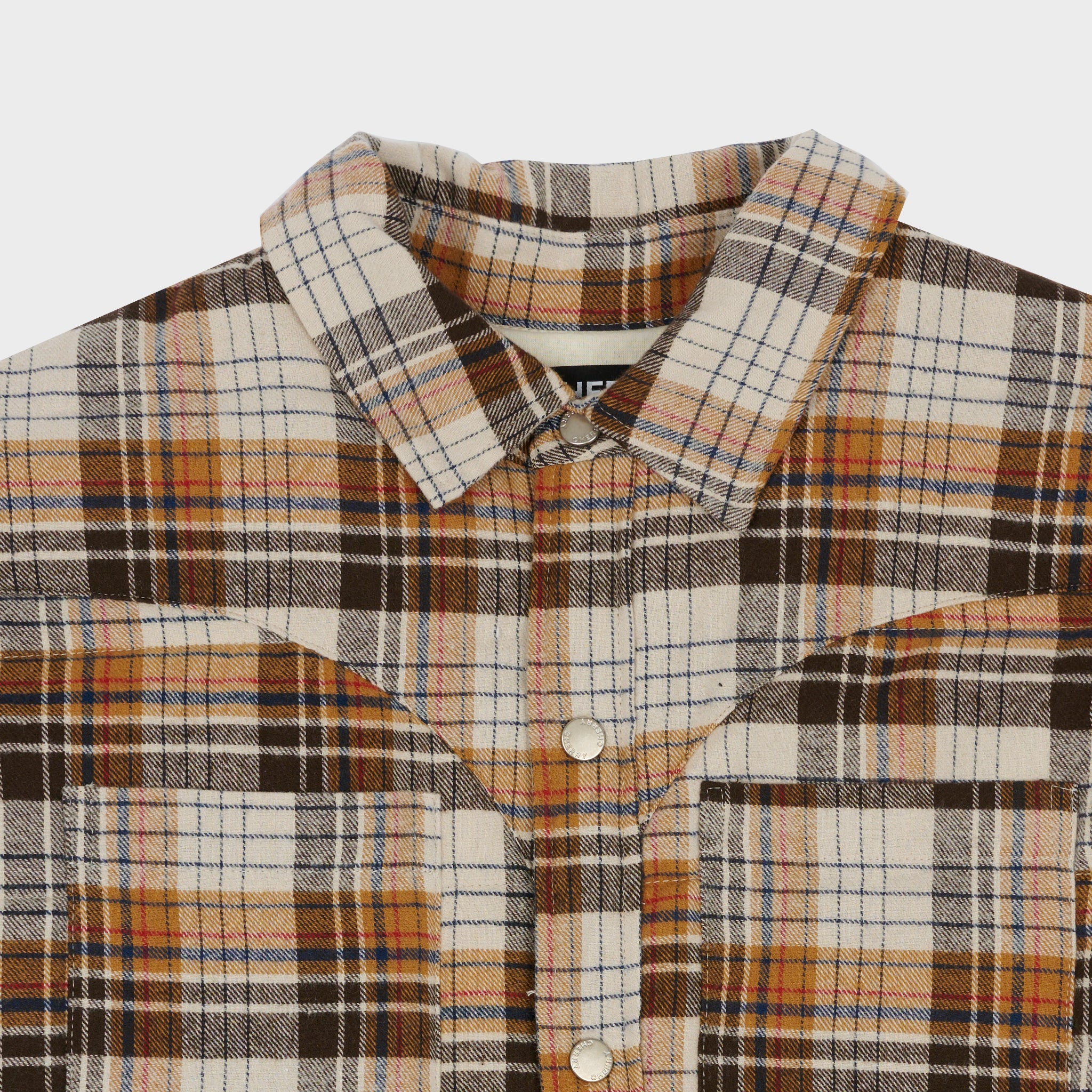 Quilted Flannel Shirt Jacket (Mojave) - Image 3
