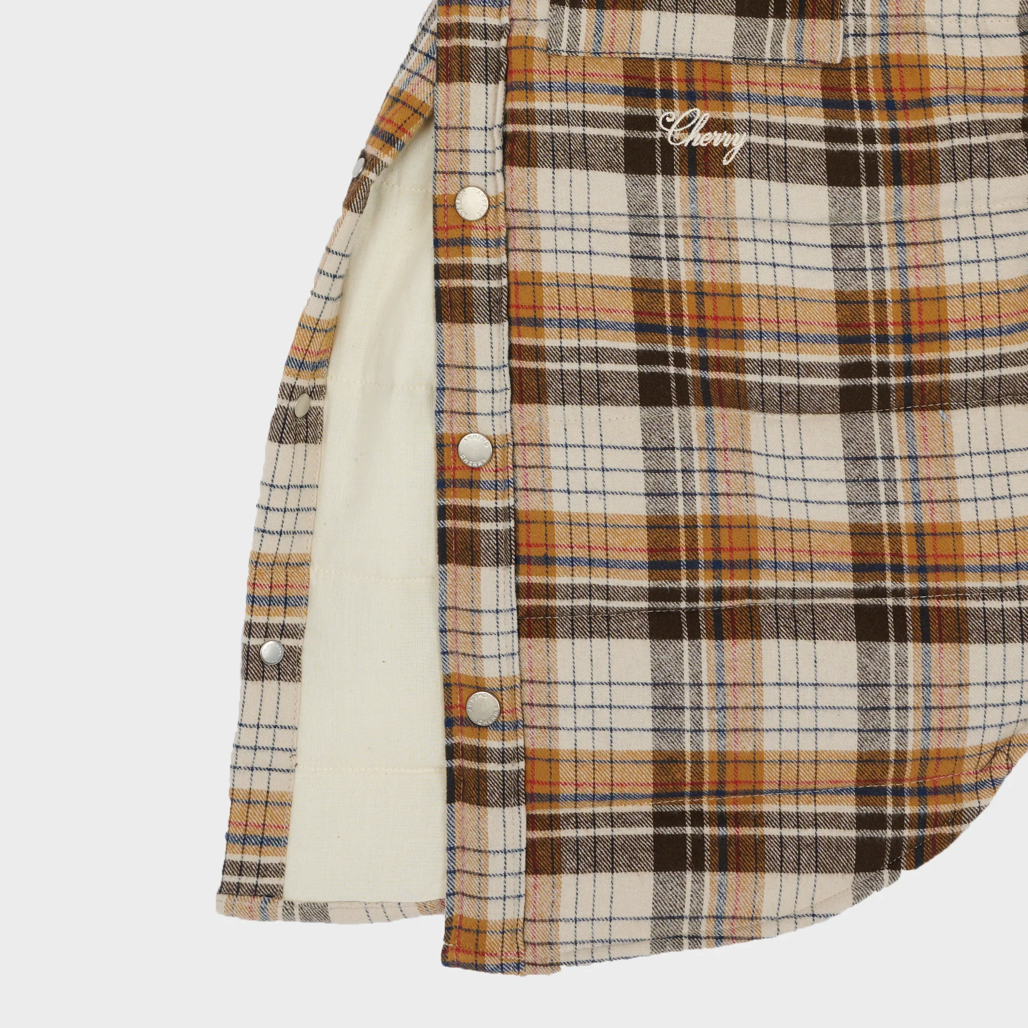 Quilted Flannel Shirt Jacket (Mojave) - Image 4