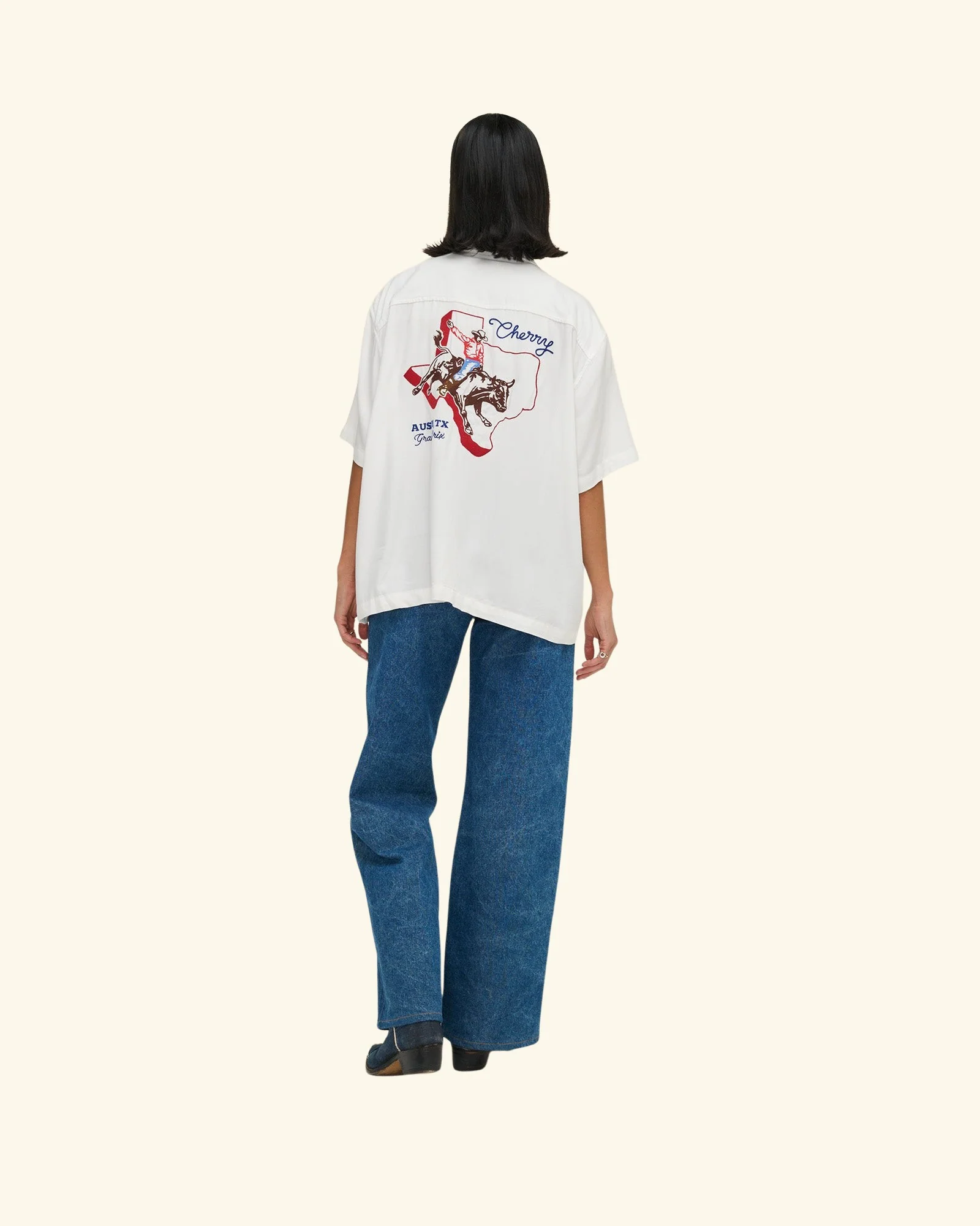 Red Bull Racing Mechanic Bowling Shirt - Image 4