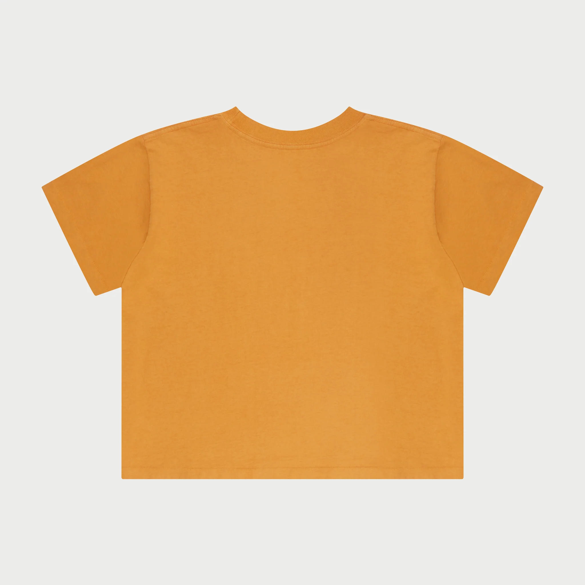 Ride It, Rev It Boxy Baby Tee (Orange) - Image 2