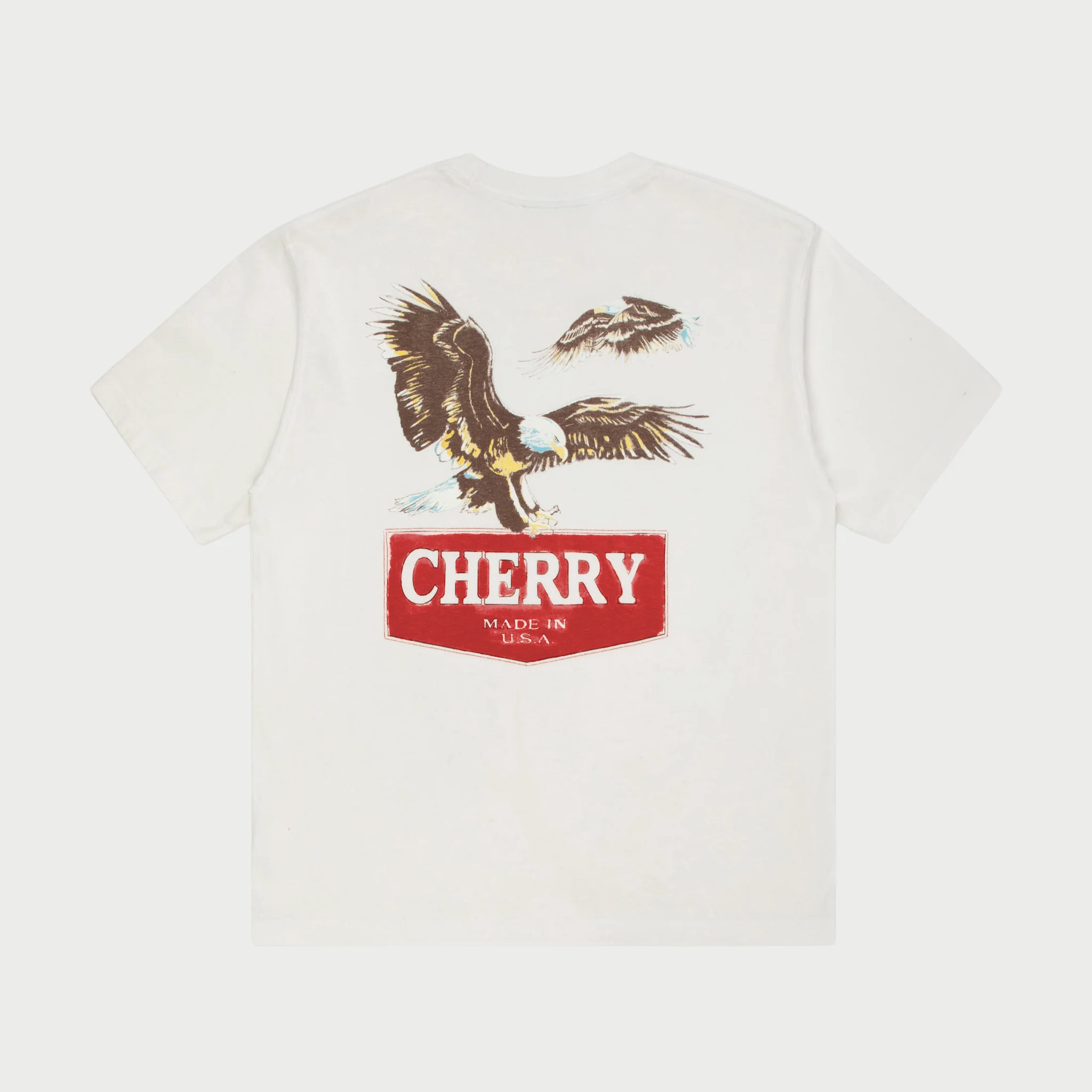 Soaring Eagle Pocket Tee (Vintage White) - Image 2