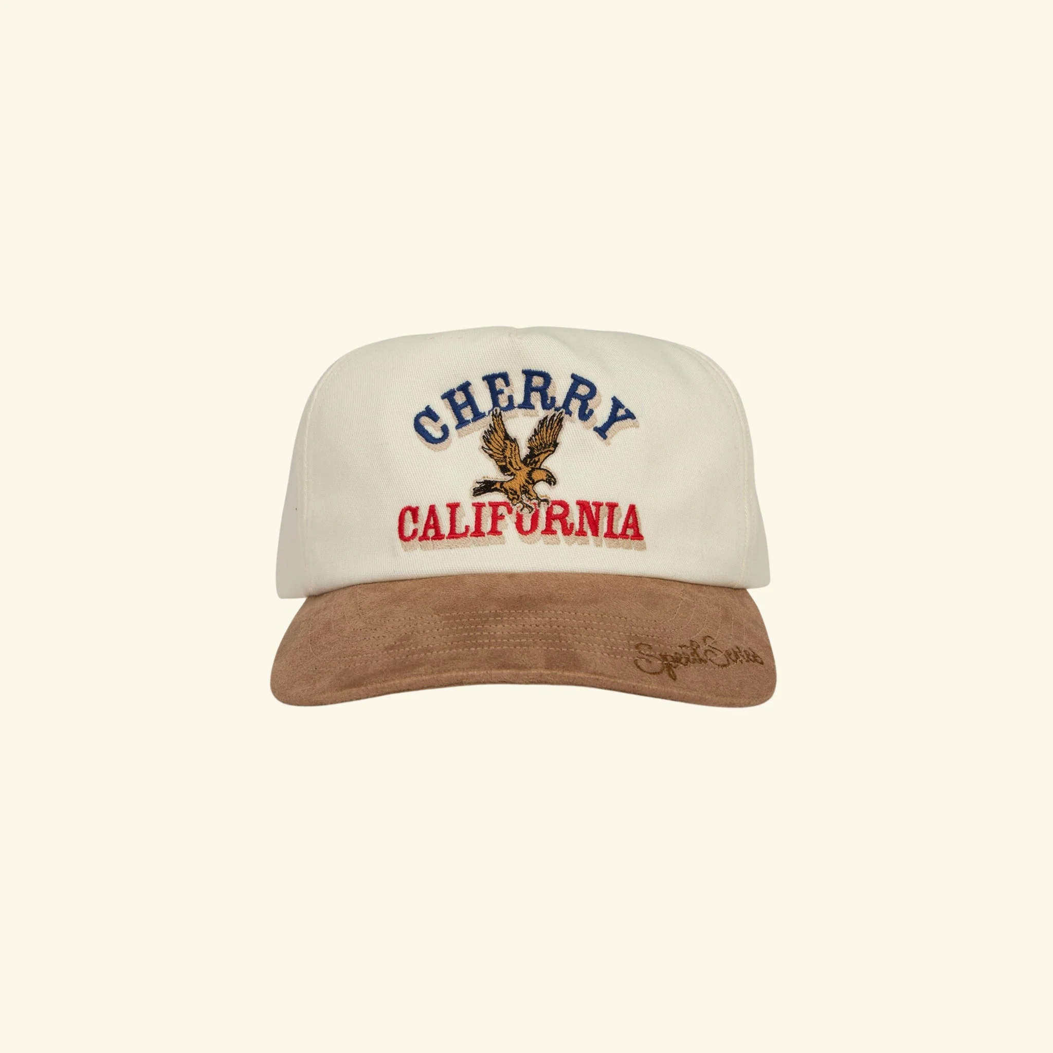 Speed Series 5 Panel Hat (Natural/Suede)
