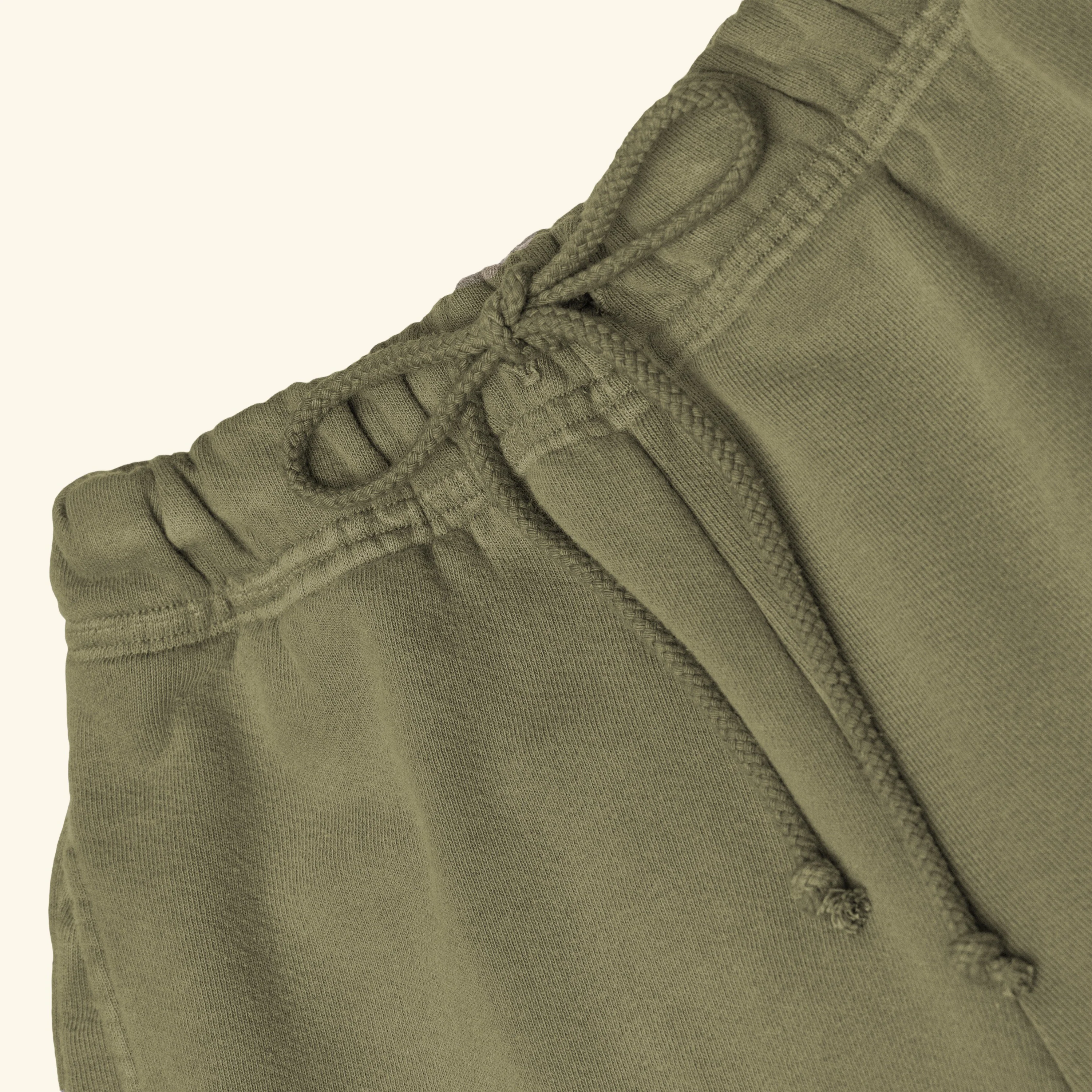 Striped Sweatshorts (Sage) - Image 3