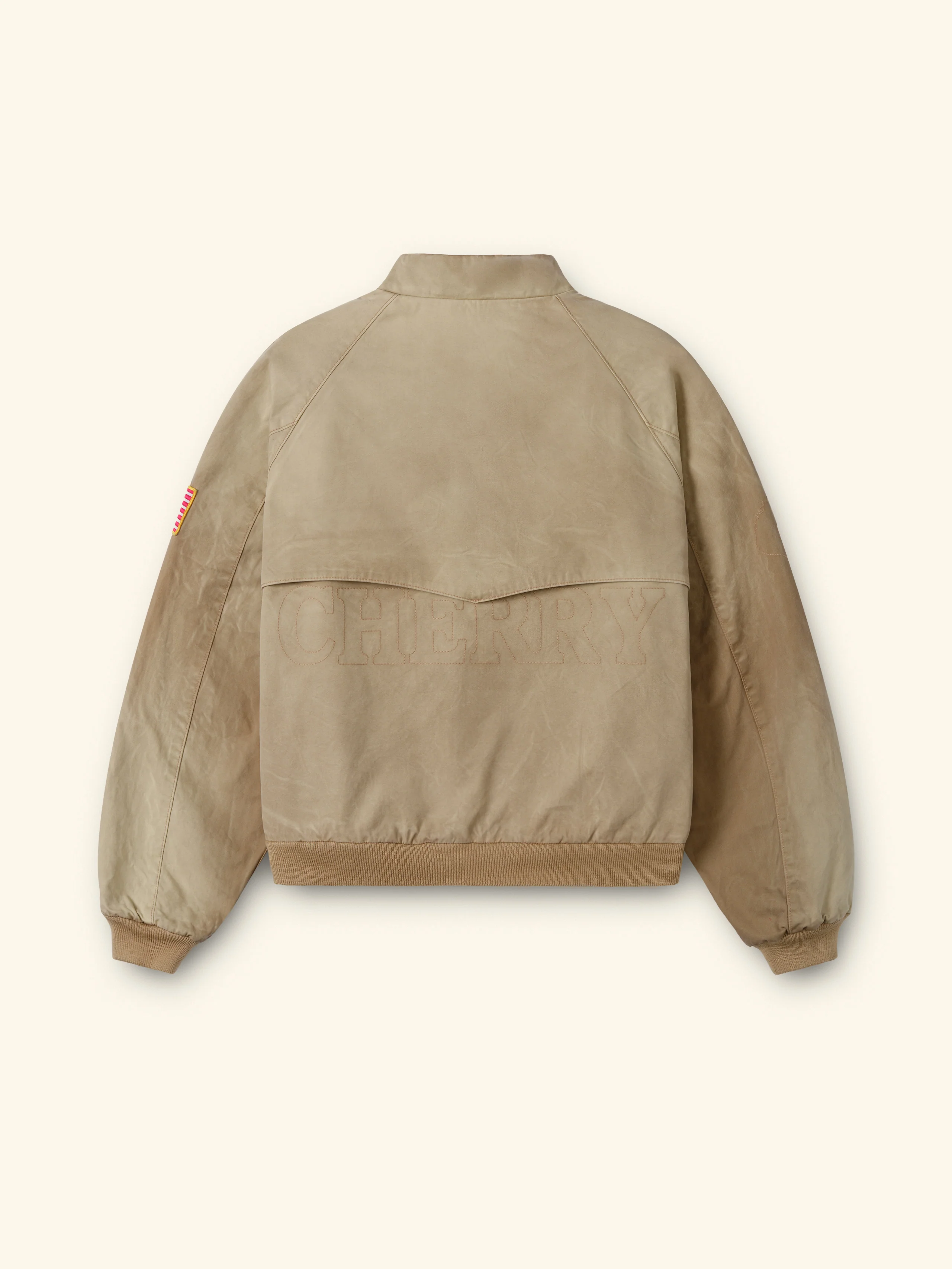 Sun Faded Championship Jacket (Tan) - Image 5