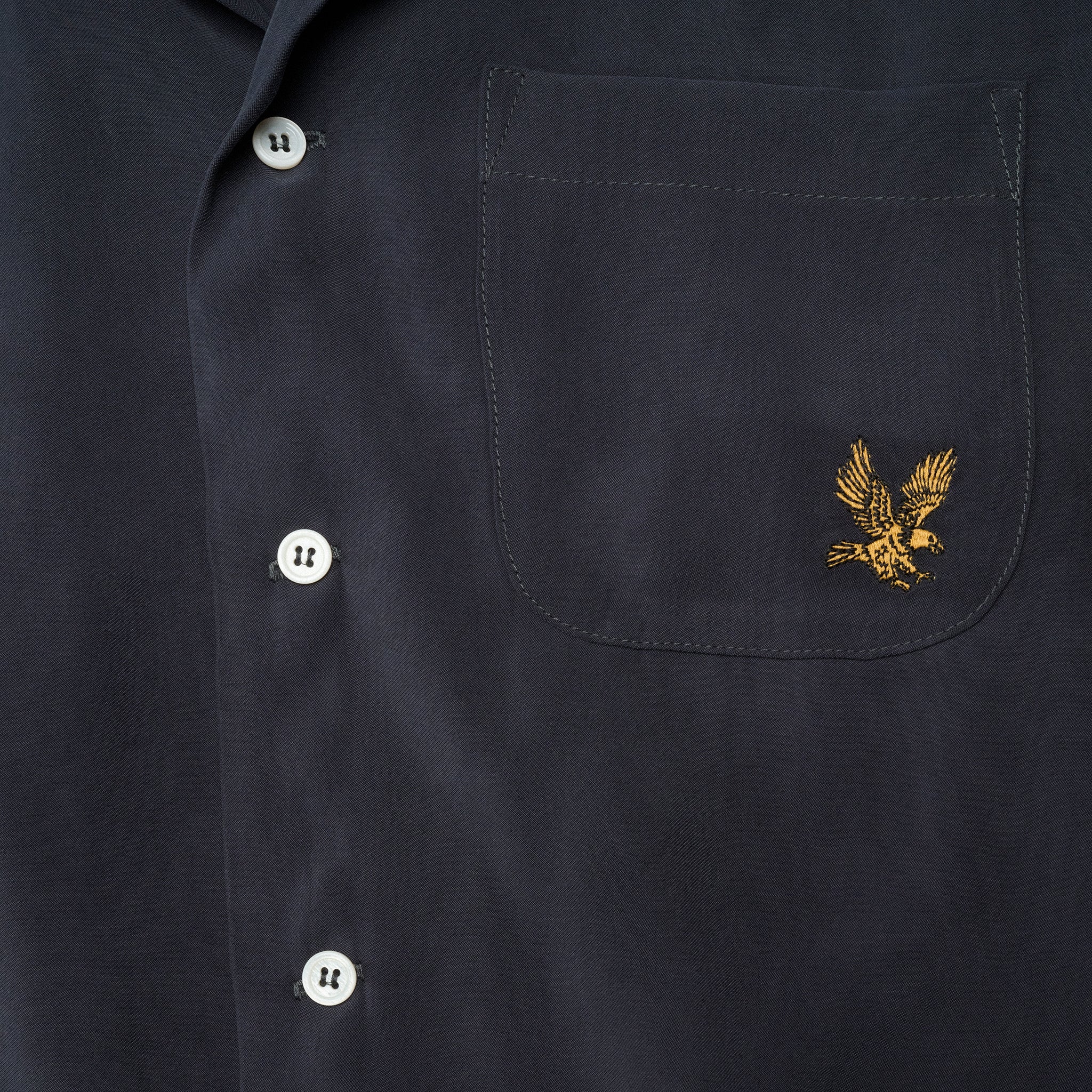 Tencel Bowling Shirt (Vintage Black) - Image 3