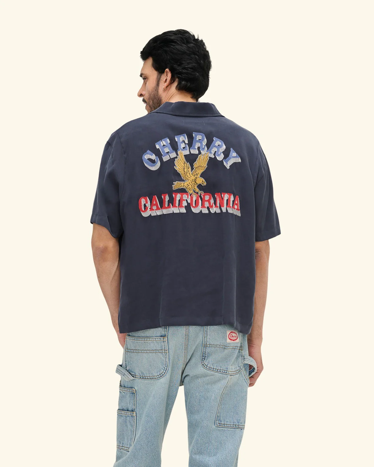Tencel Bowling Shirt (Vintage Black) - Image 7