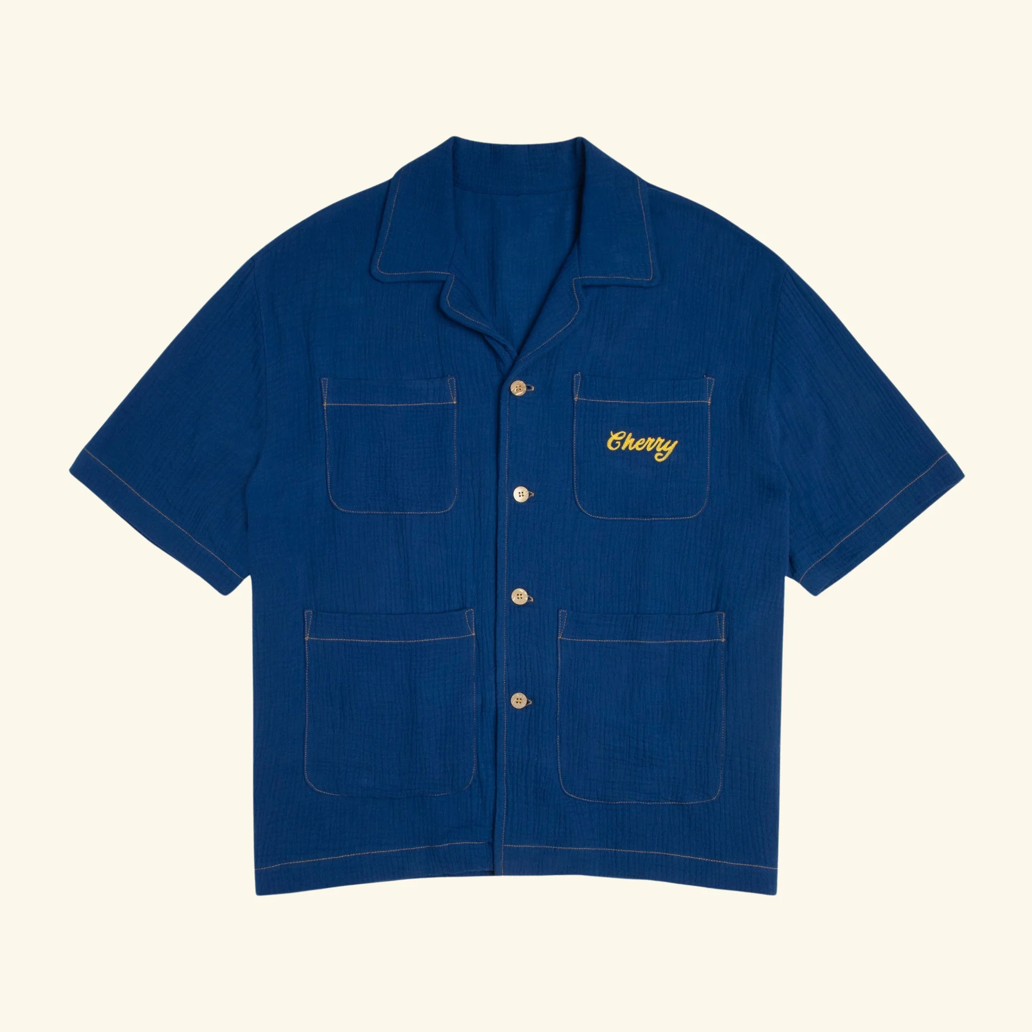 Cherry Club Button Up