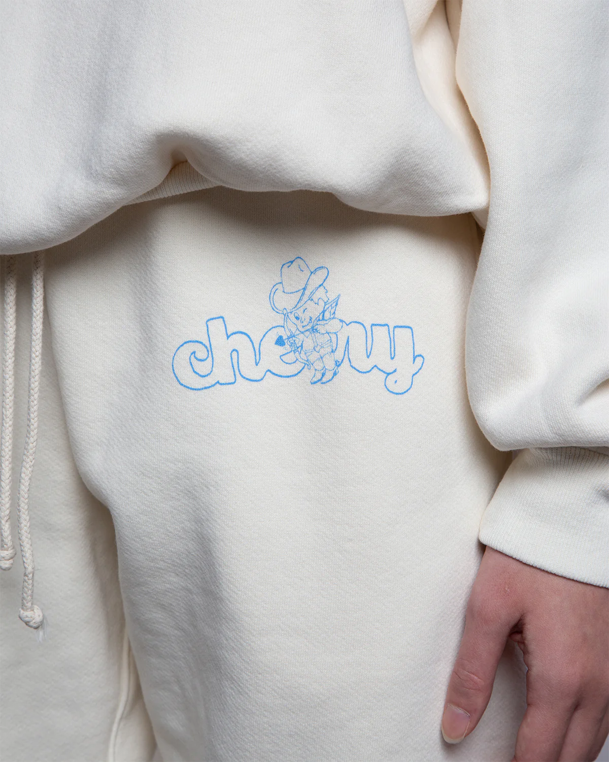 Sakuranbo Cowboy Sweatpant (Cream) - Image 4