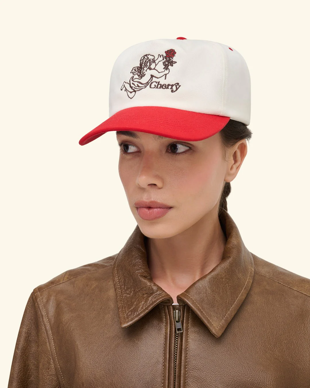 Cherry x GDC Angel Hat (White/Red) - Image 2
