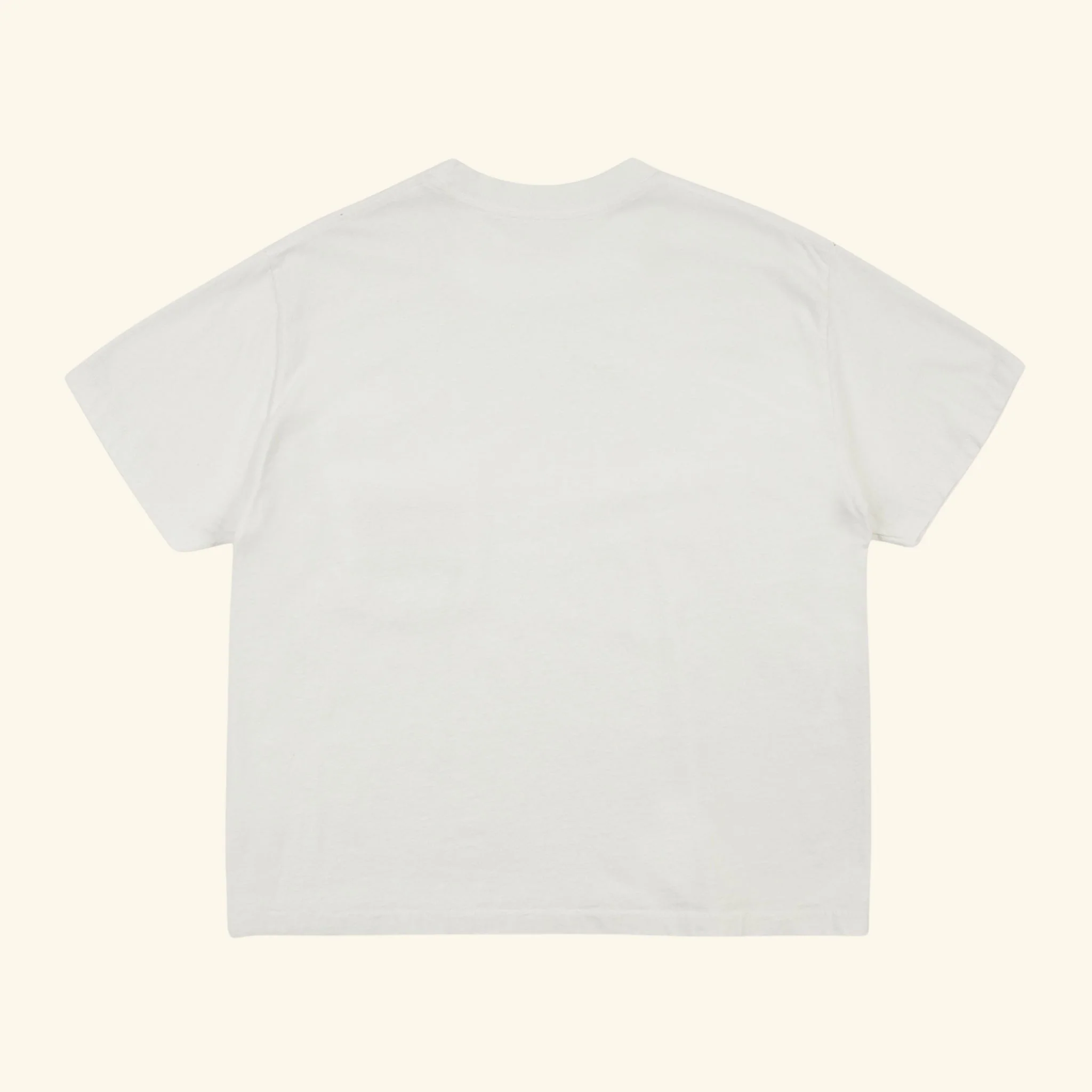 Western Chevron Boxy Pocket Tee (Vintage White) - Image 2