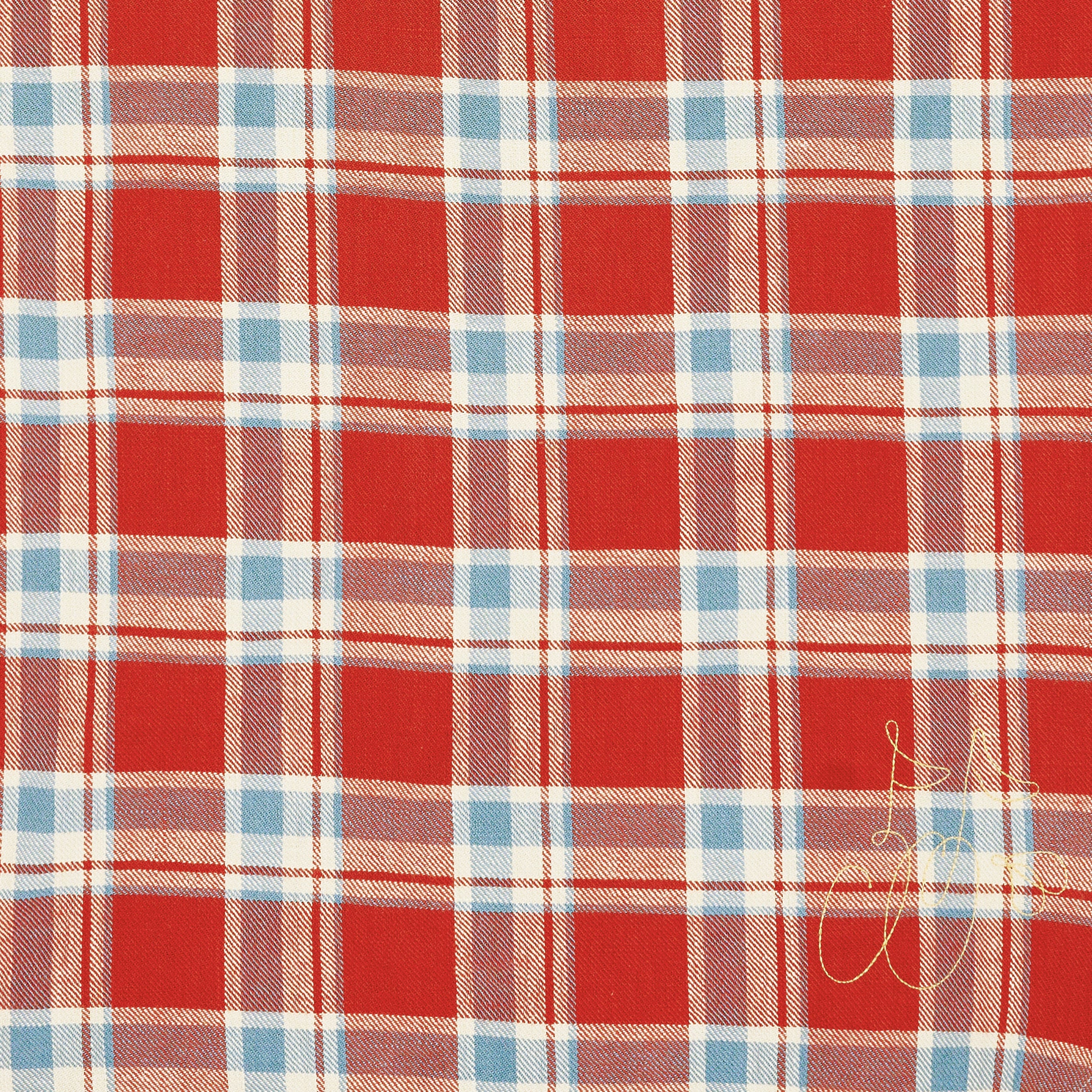 Western Flannel Shirt (Red Plaid) - Image 7