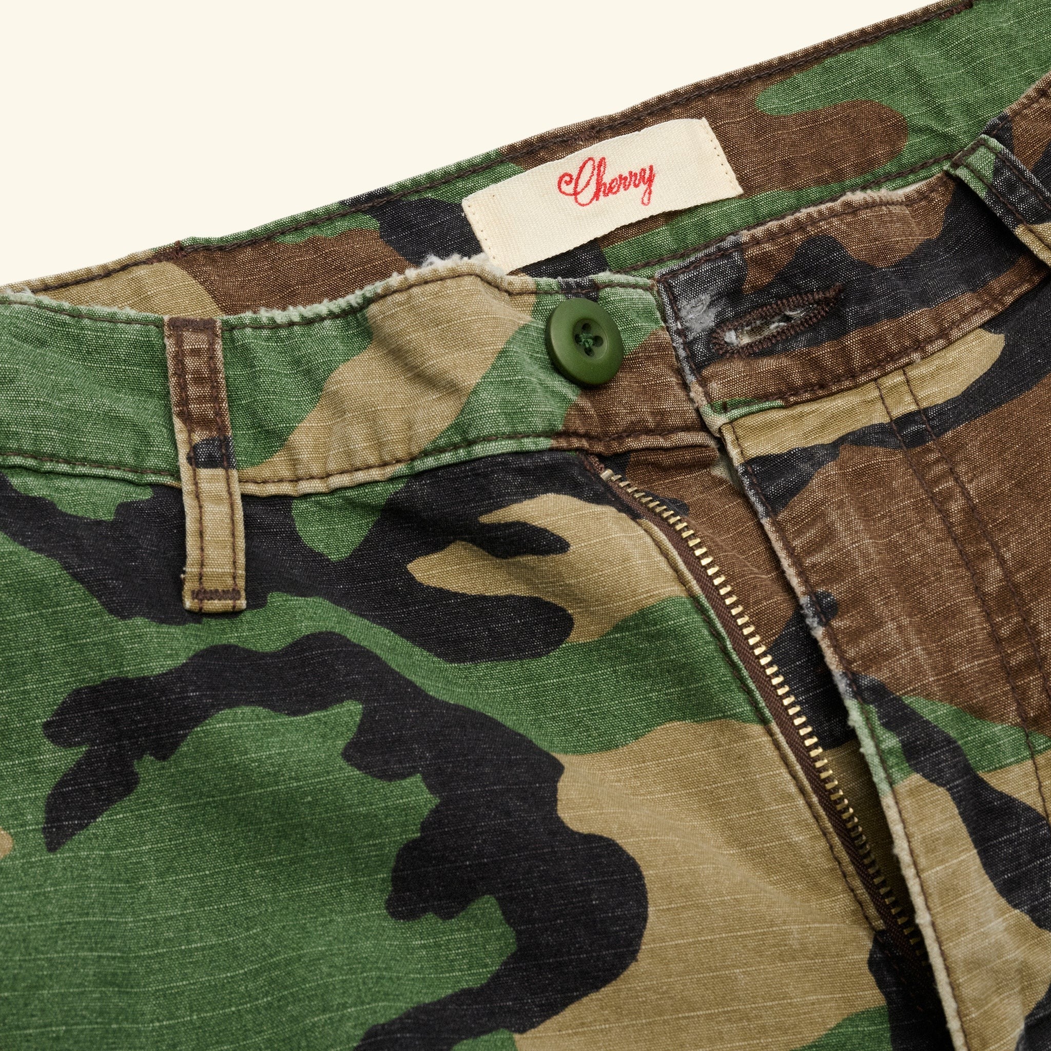 Wide Leg Cargo Pants (Vintage Camo) - Image 8