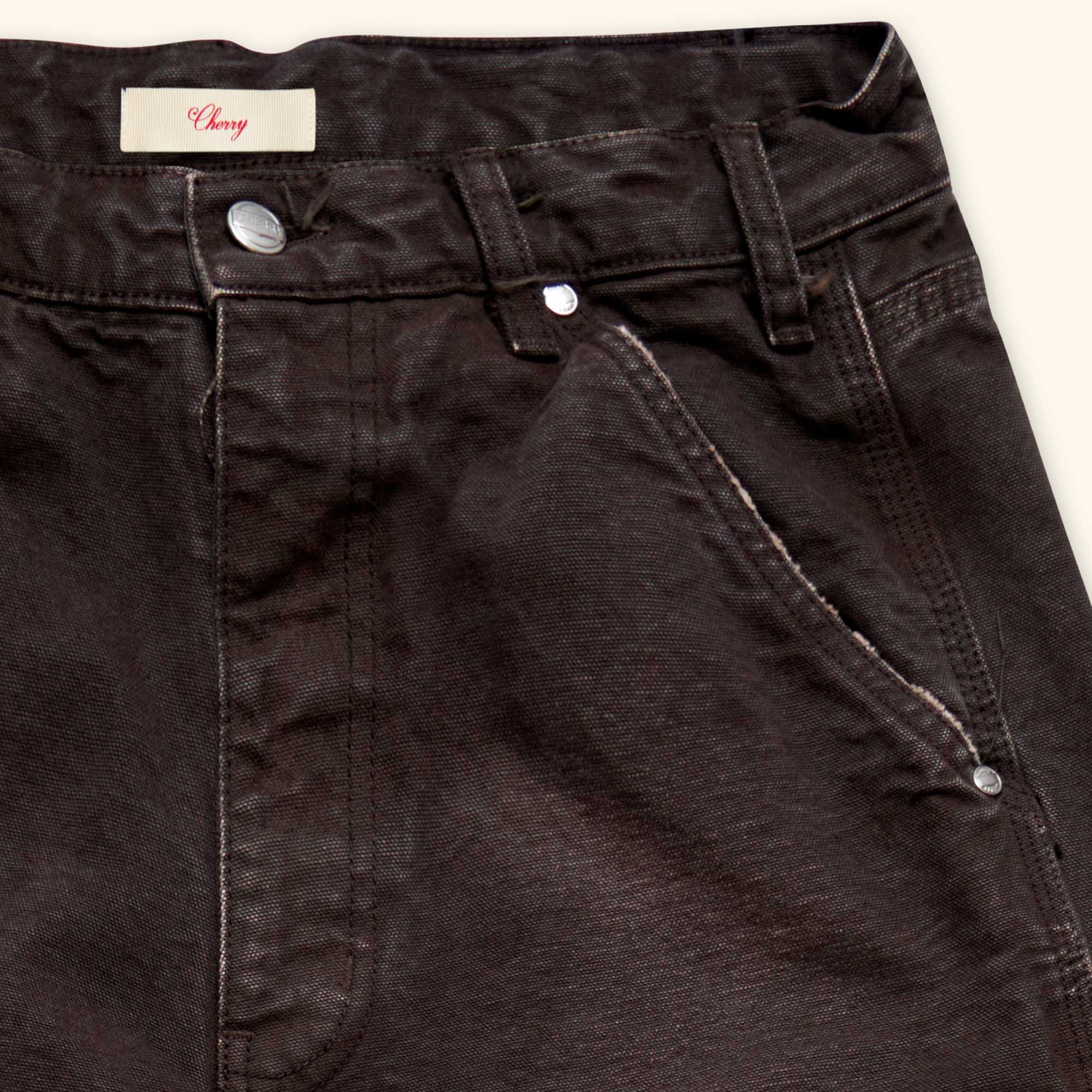 Wide Leg Double Knee (Brown) - Image 5