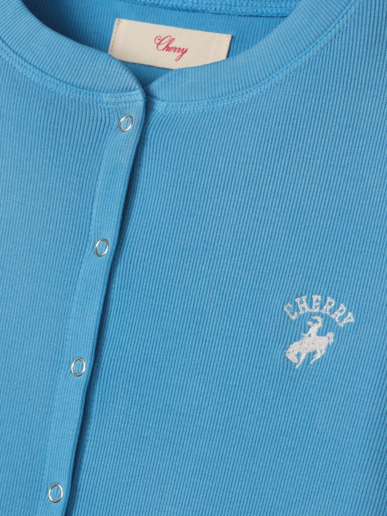 Women's Western Athletic Cardigan (Malibu Blue) - Image 6