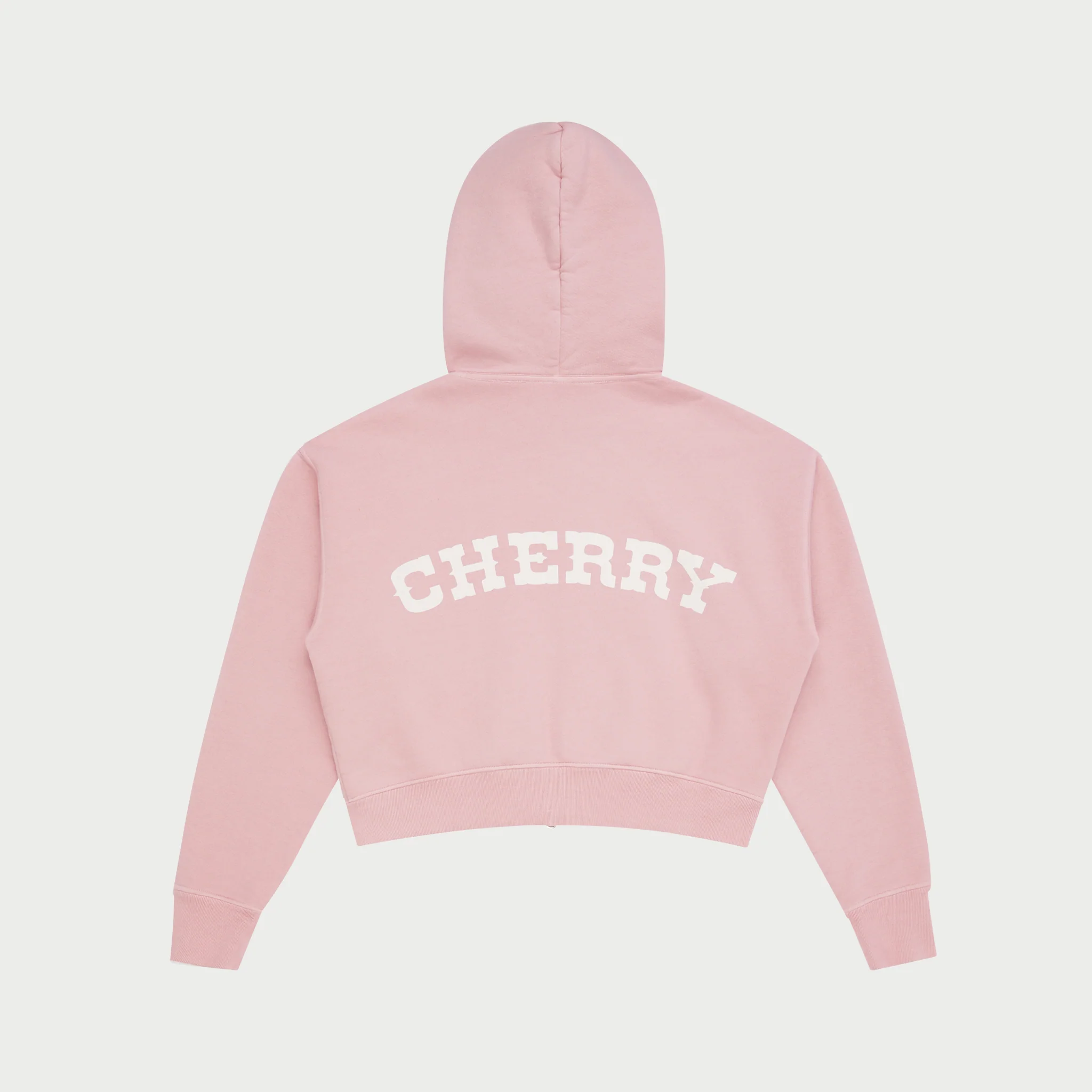 Women's Cropped Zip-Up Hoodie - Image 2